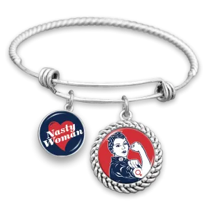 Nasty Riveter Charm Bracelet