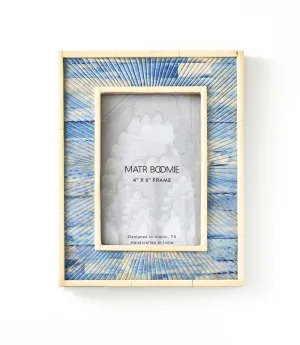 Neela 4x6 Picture Frame - Carved Bone