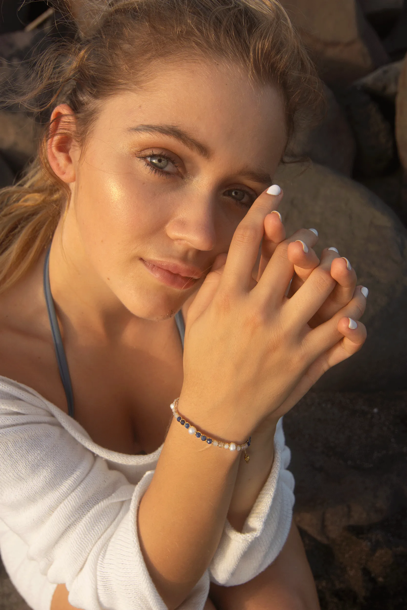 Neptunus Azure Abyss Bracelet | Gold