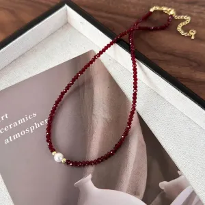 Nora Pearl Gem Choker