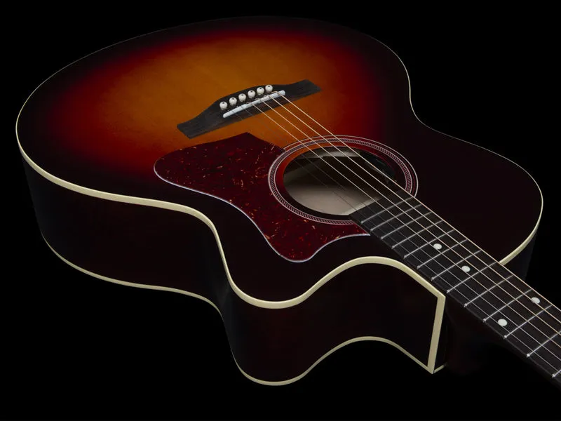 Norman B18 Cutaway 6-String Solid Sitka Spruce Top in Cherry Burst 048571