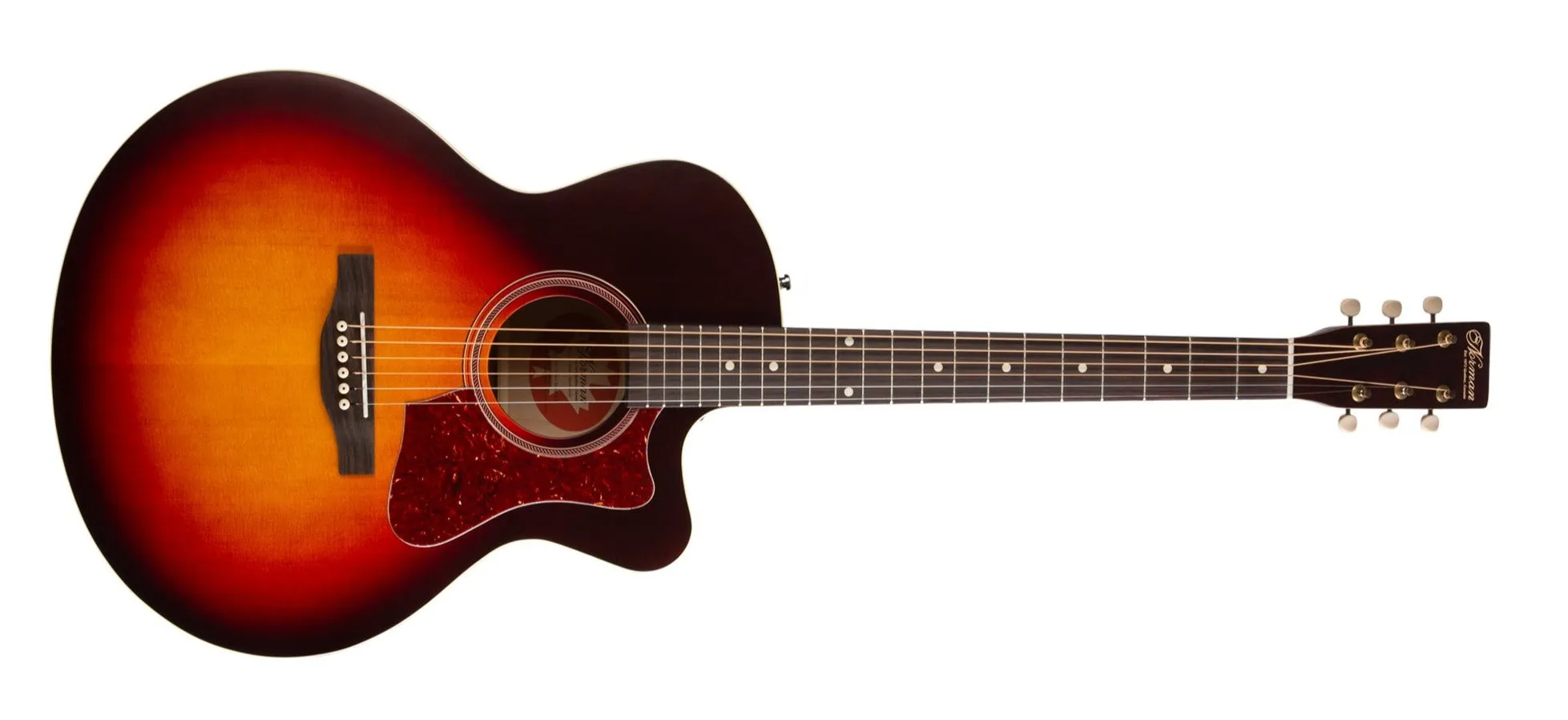 Norman B18 Cutaway 6-String Solid Sitka Spruce Top in Cherry Burst 048571
