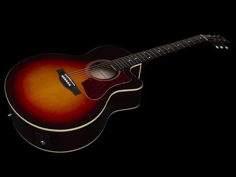 Norman B18 Cutaway 6-String Solid Sitka Spruce Top in Cherry Burst 048571