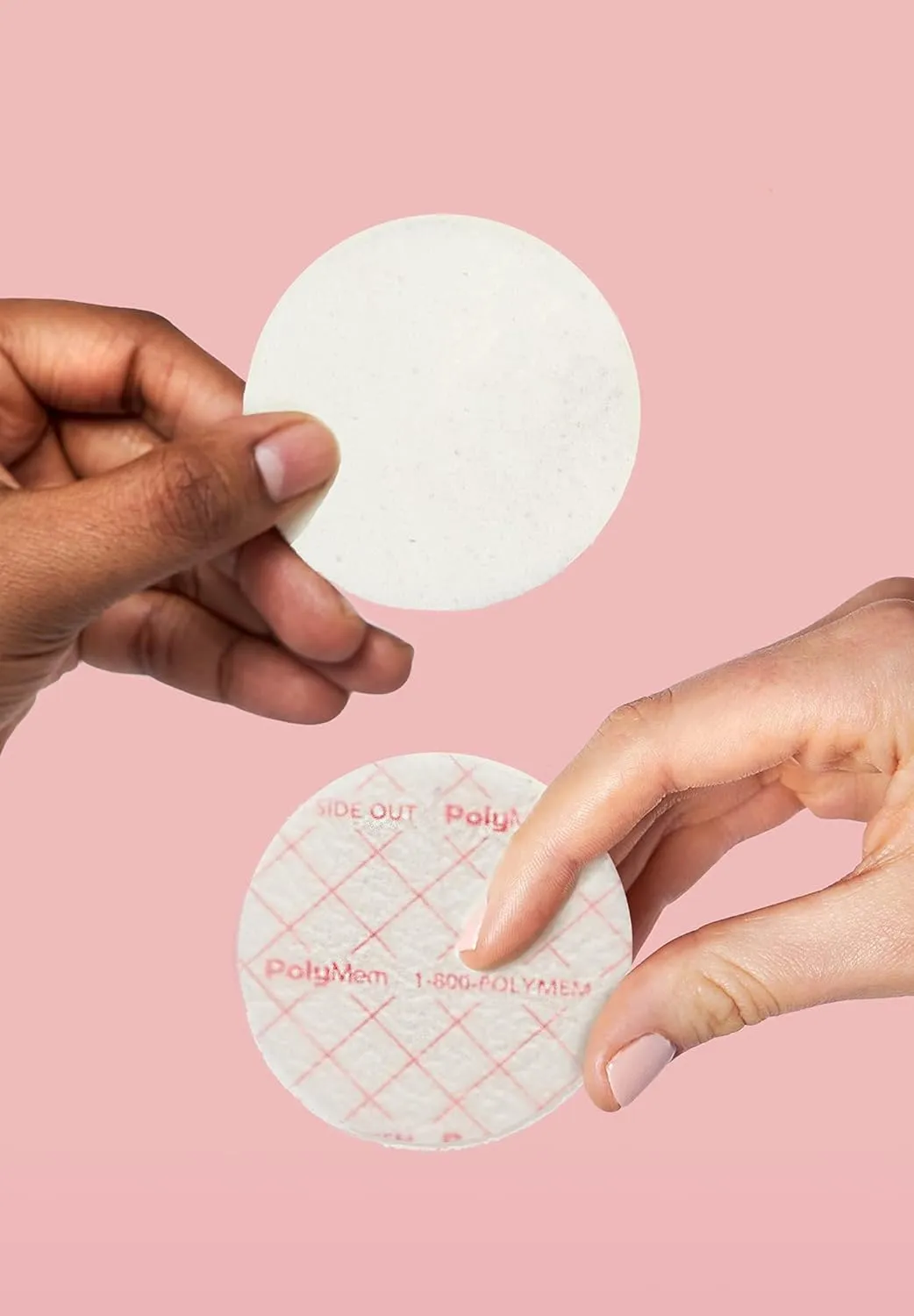Nursicare - Therapeutic Breast Pads for Wounded, Cracked, Painful Nipples.  Pack of 6.