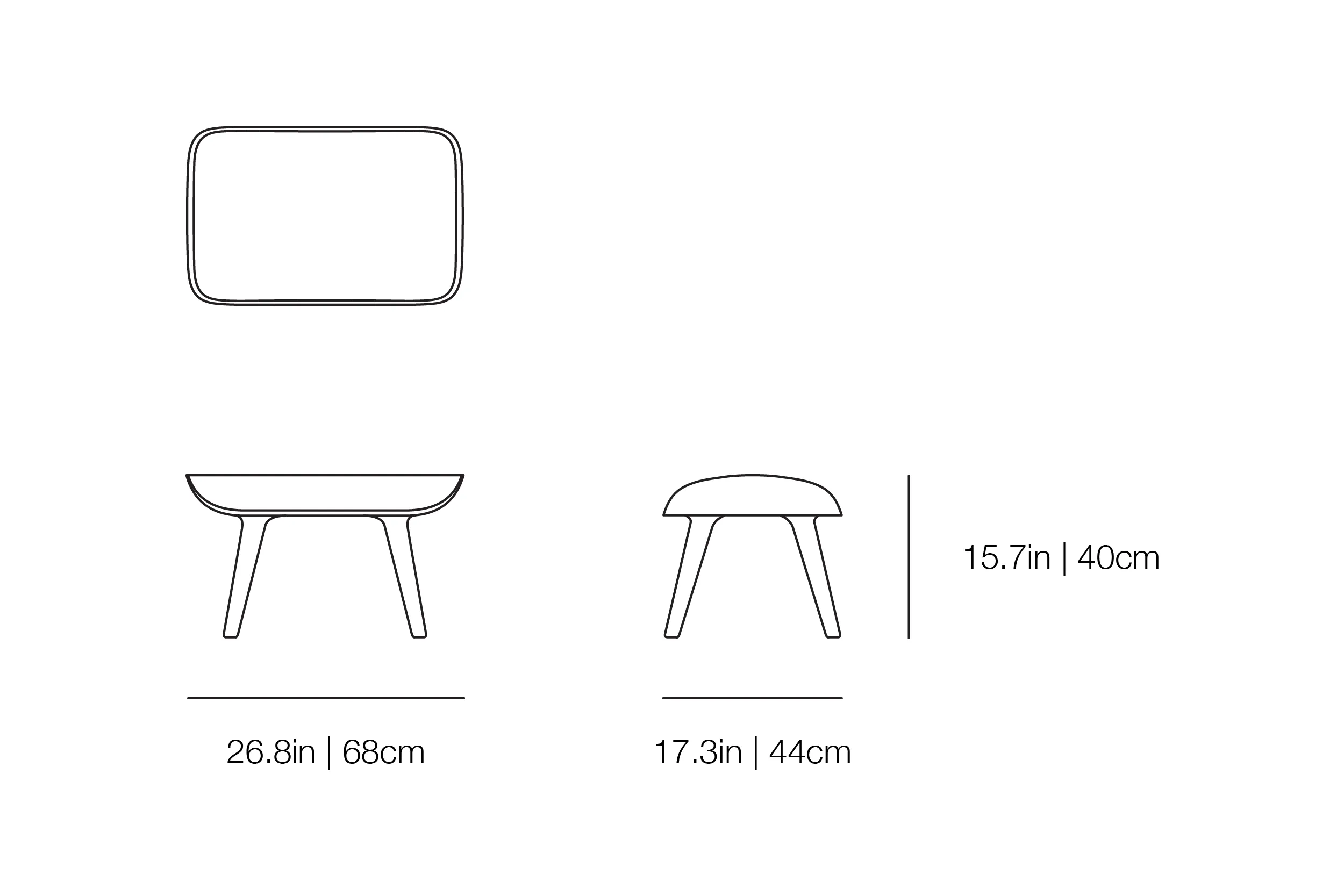 Nut - Footstool