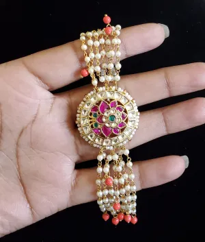 Pachi Kundan Pearl Bracelet GG21