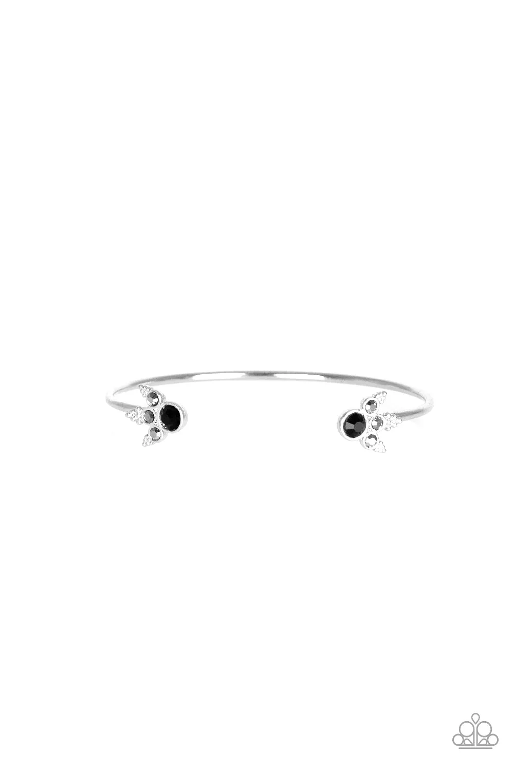 Paparazzi Accessories - A Bit Rich - Black Bracelet