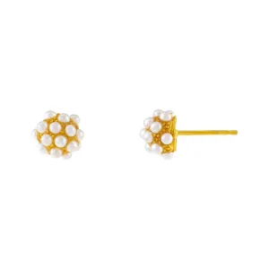 Pearl Ball Stud Earring