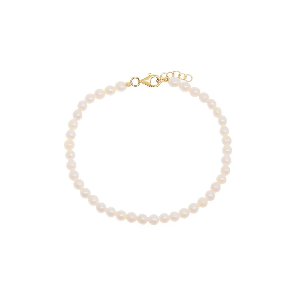 Pearl Bracelet 14K