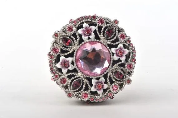 Pink & Magenta Trinket Box