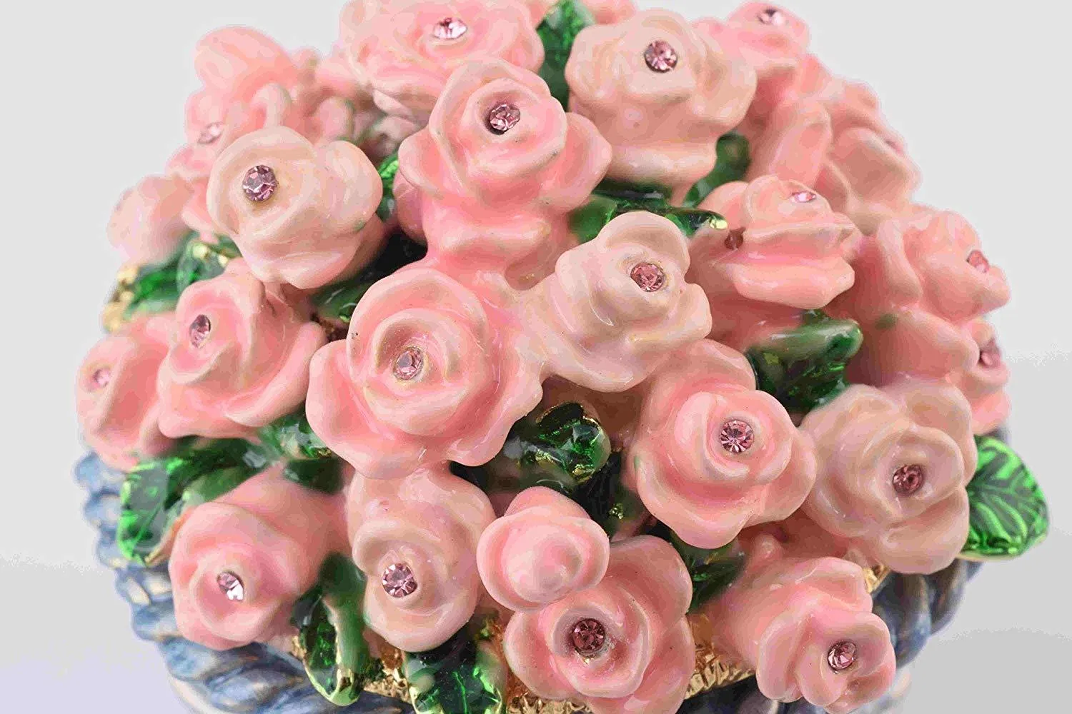 Pink Flowers in Basket