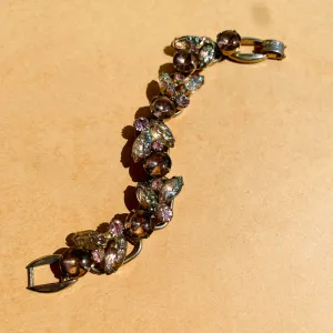 Pink Julian Cabochon   Carved Gem Bracelet