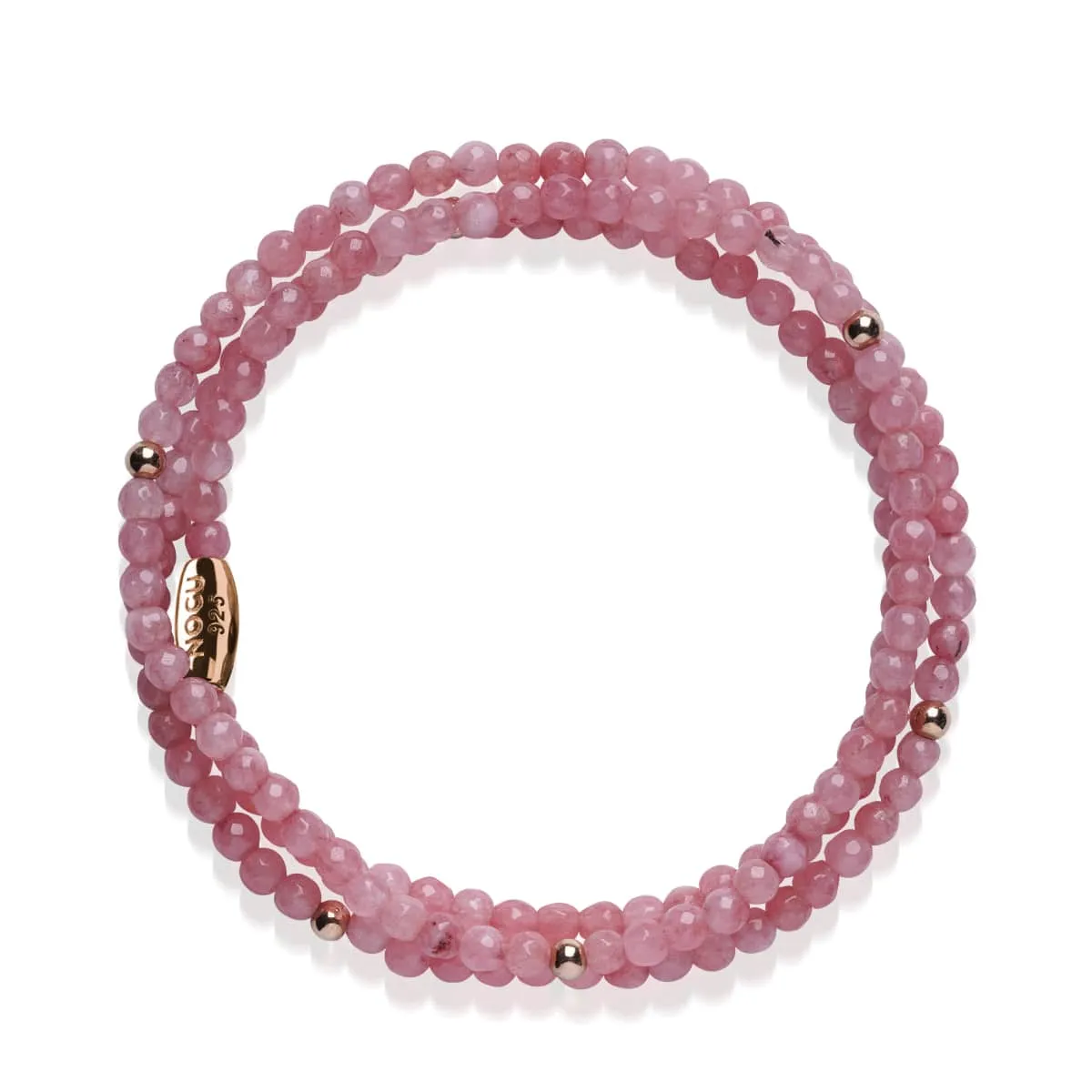Pink Opal | .925 Sterling Rose Gold Vermeil | Gemstone Wrap