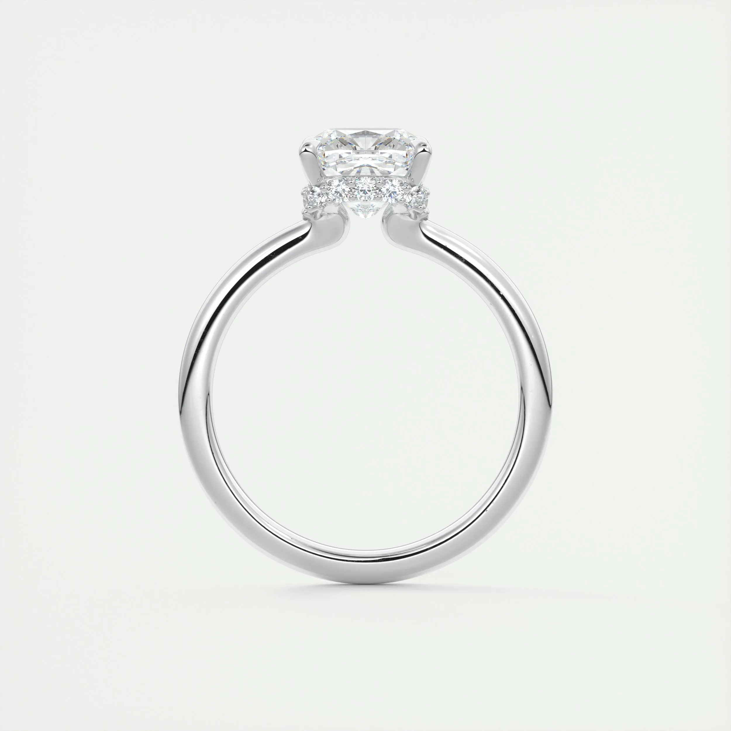 Plunge Hidden Halo | Cushion