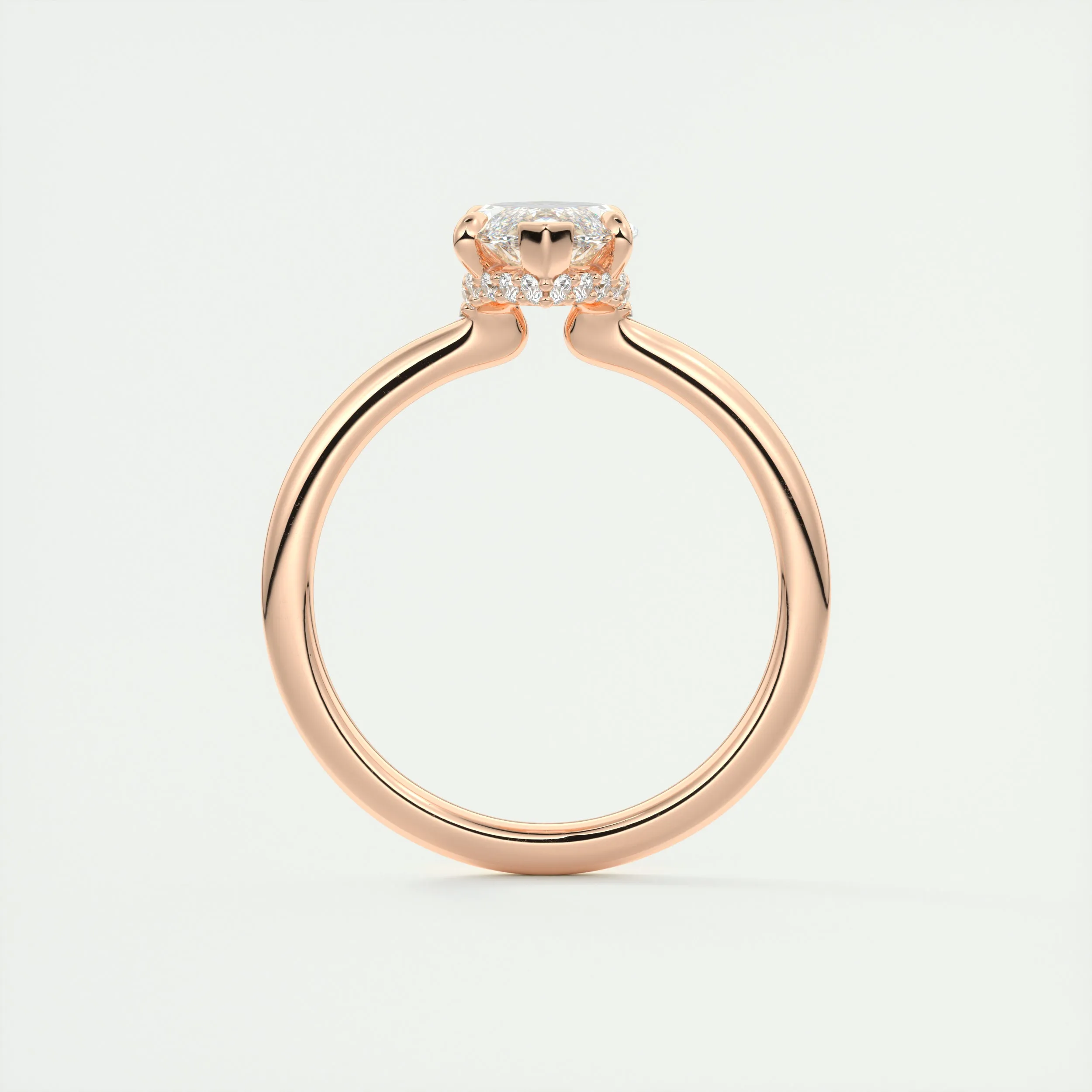 Plunge Hidden Halo | Marquise