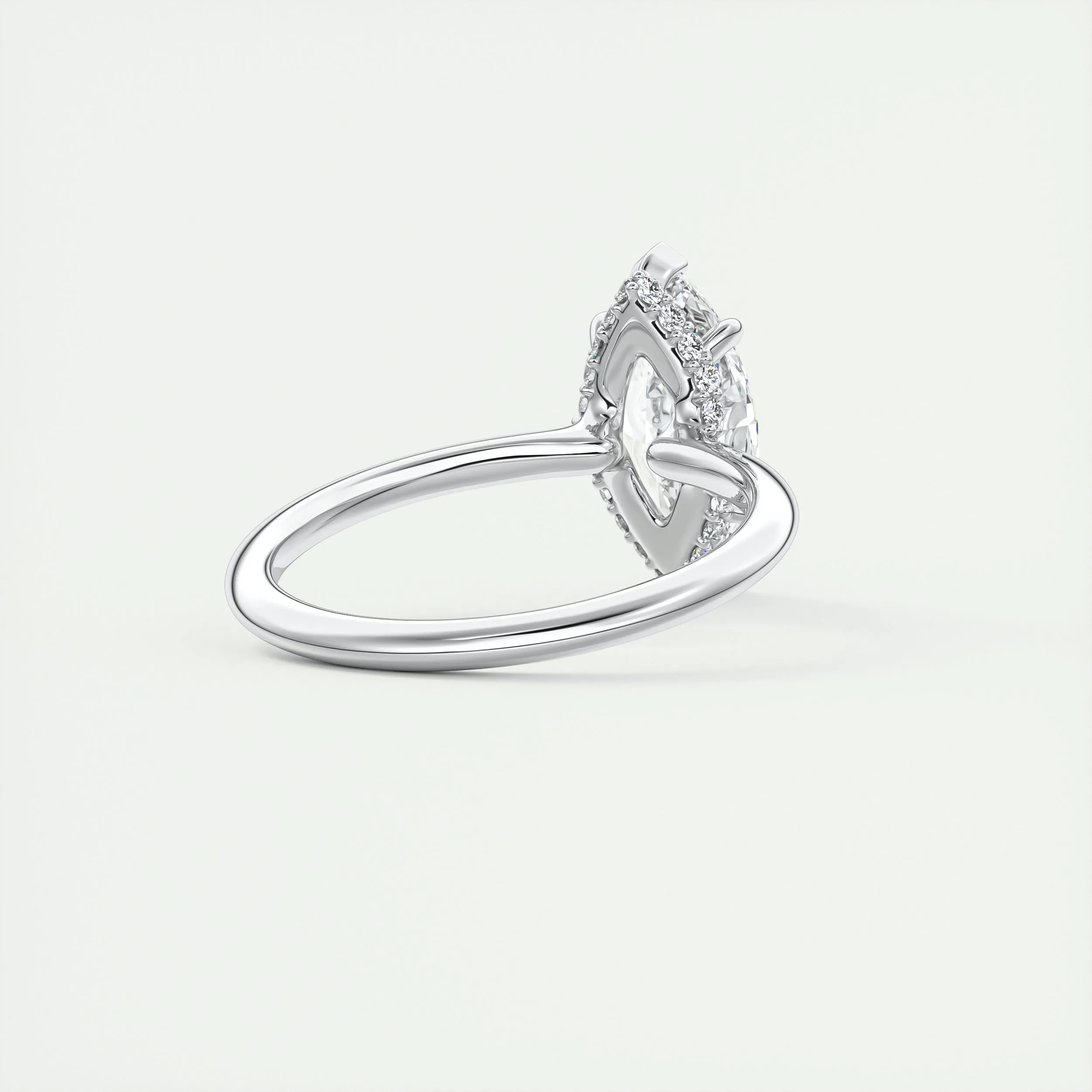 Plunge Hidden Halo | Marquise
