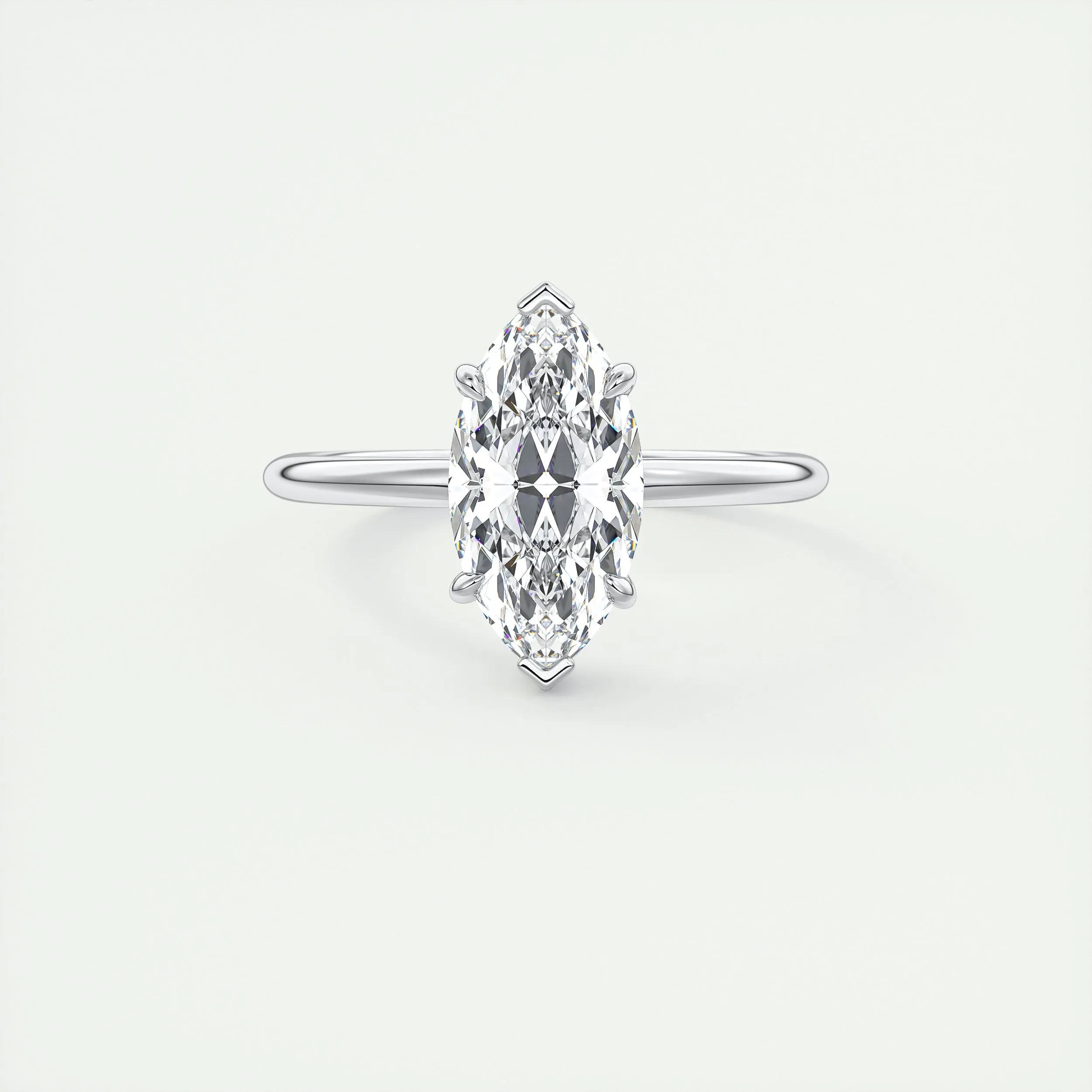 Plunge Hidden Halo | Marquise