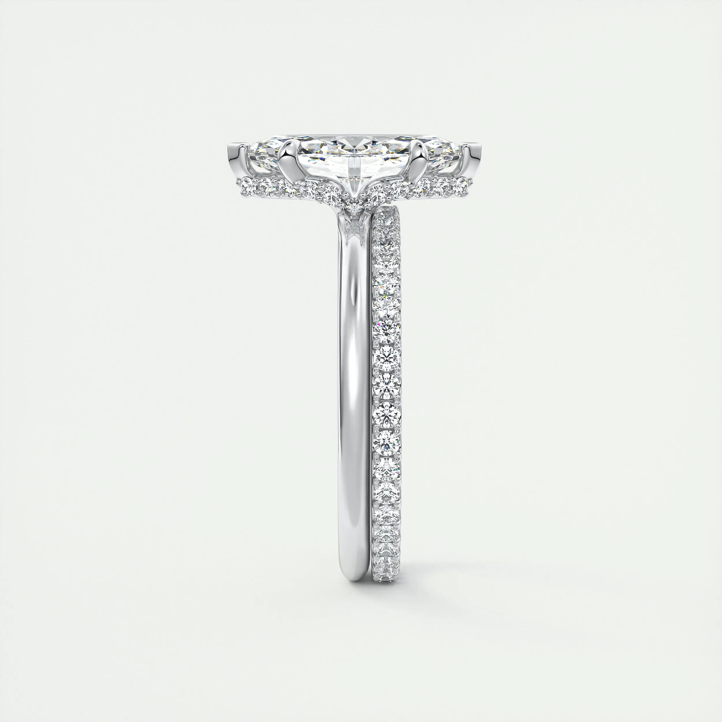 Plunge Hidden Halo | Marquise