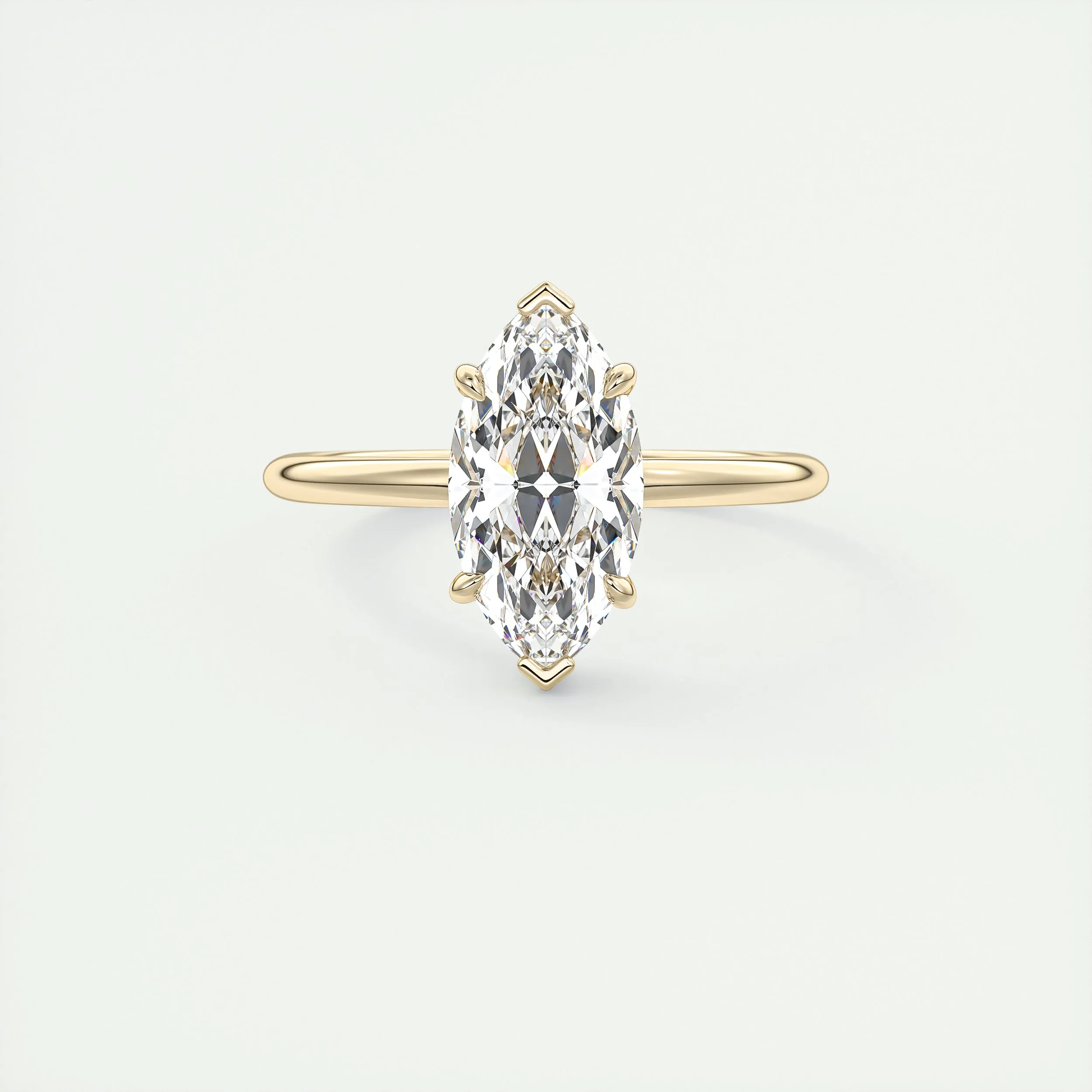 Plunge Hidden Halo | Marquise
