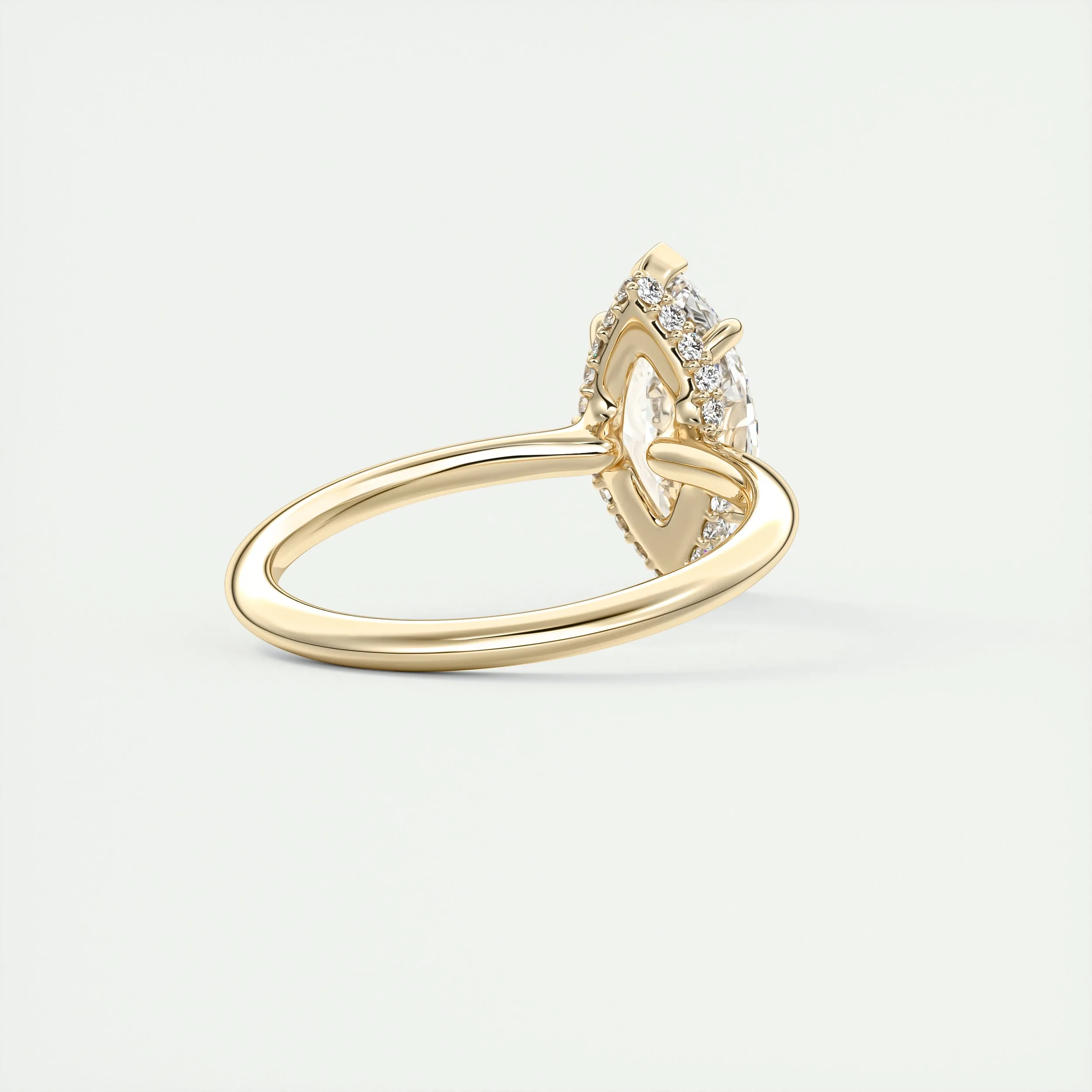 Plunge Hidden Halo | Marquise