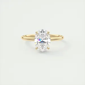 Plunge Hidden Halo | Oval