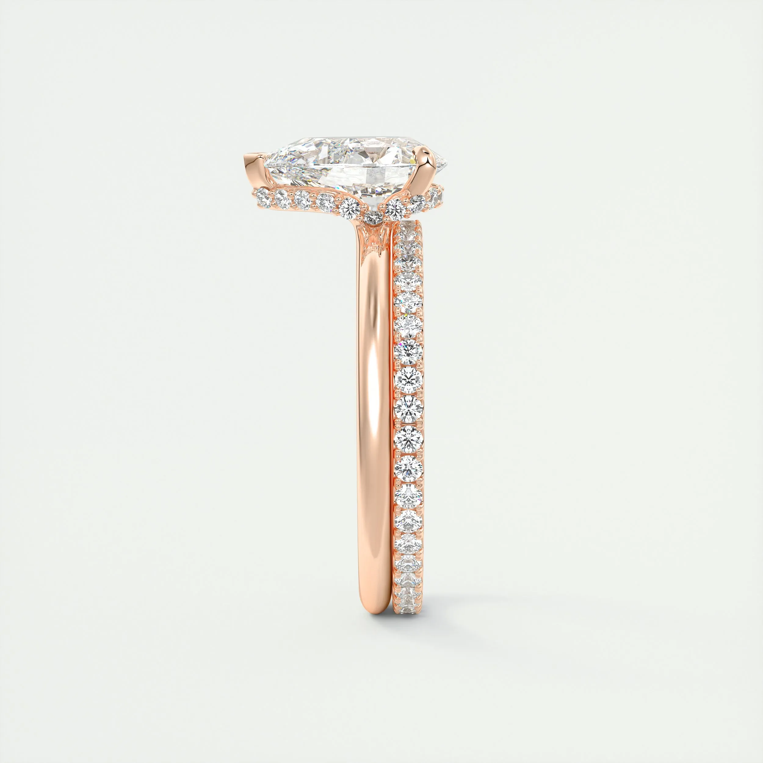 Plunge Hidden Halo | Pear