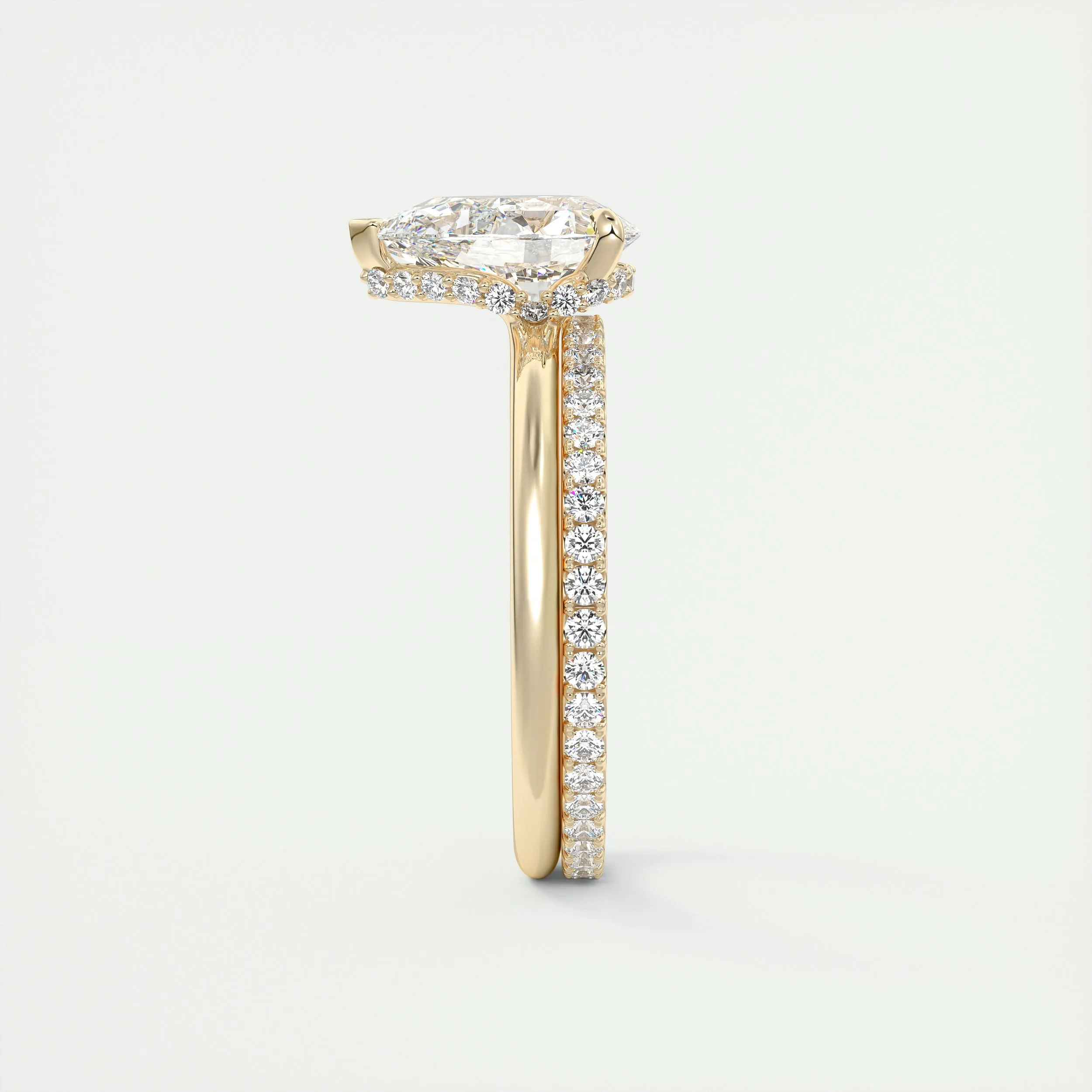 Plunge Hidden Halo | Pear