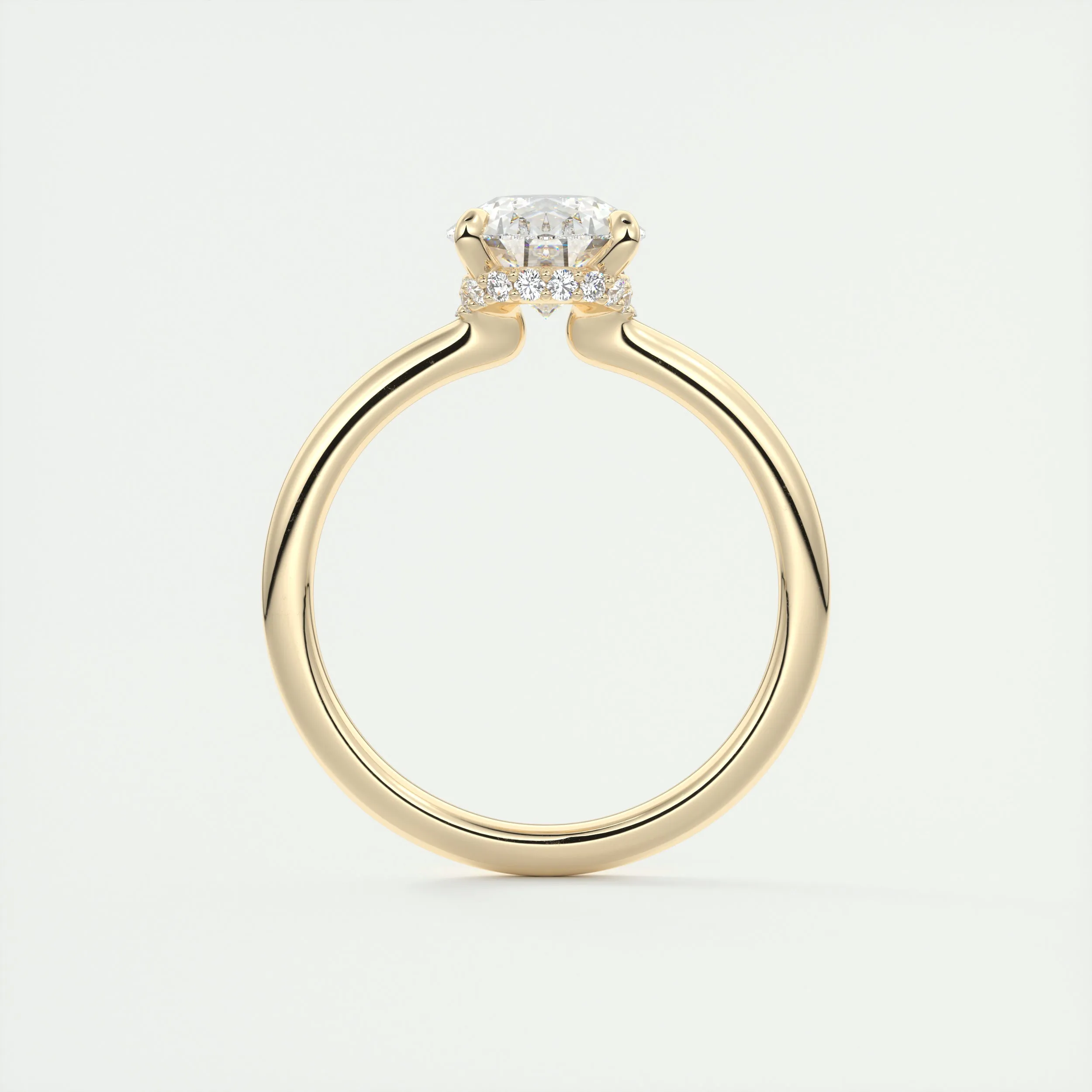 Plunge Hidden Halo | Pear
