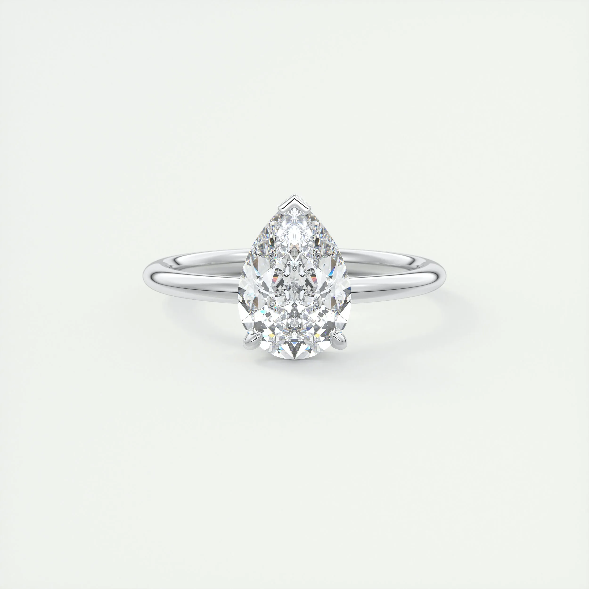 Plunge Hidden Halo | Pear