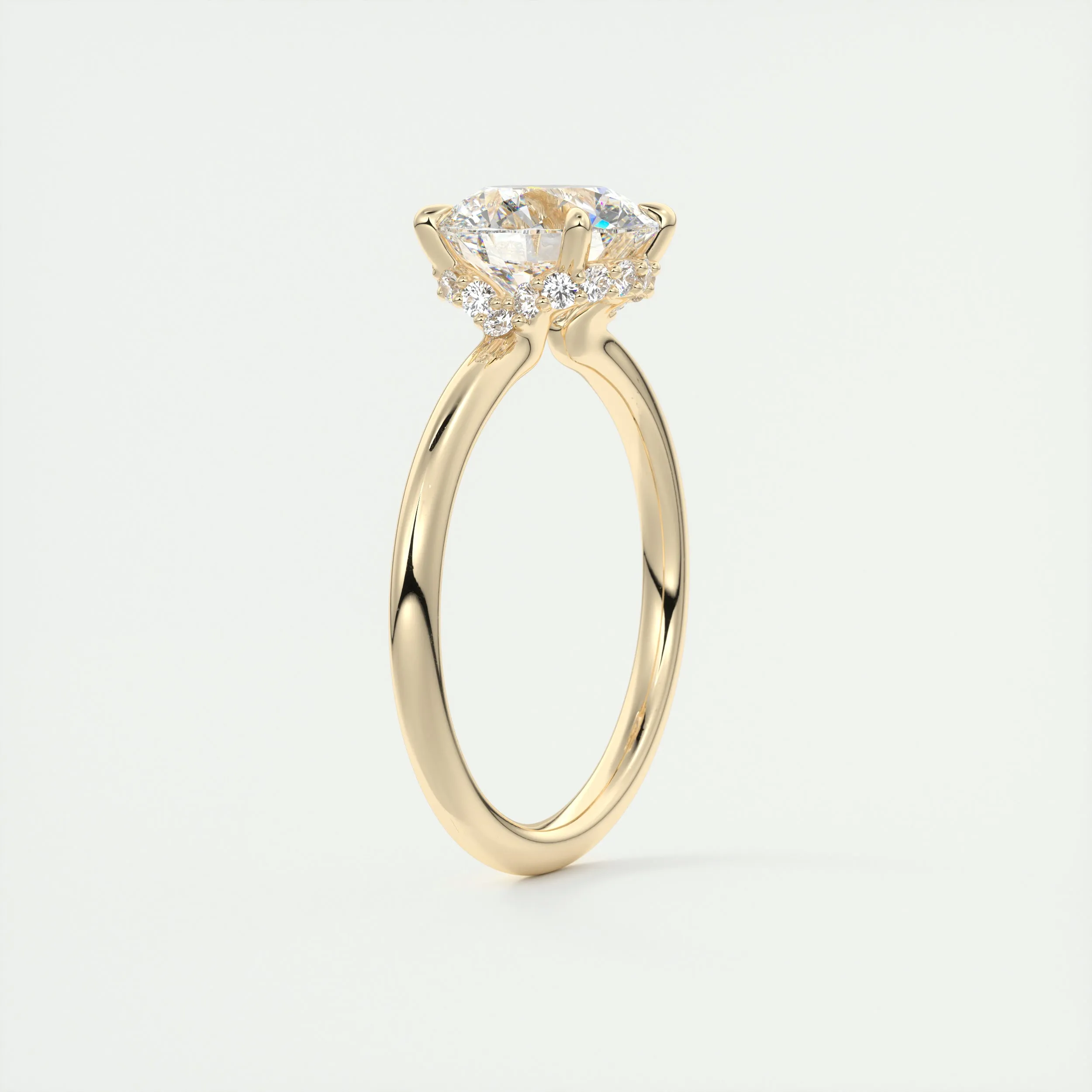 Plunge Hidden Halo | Round