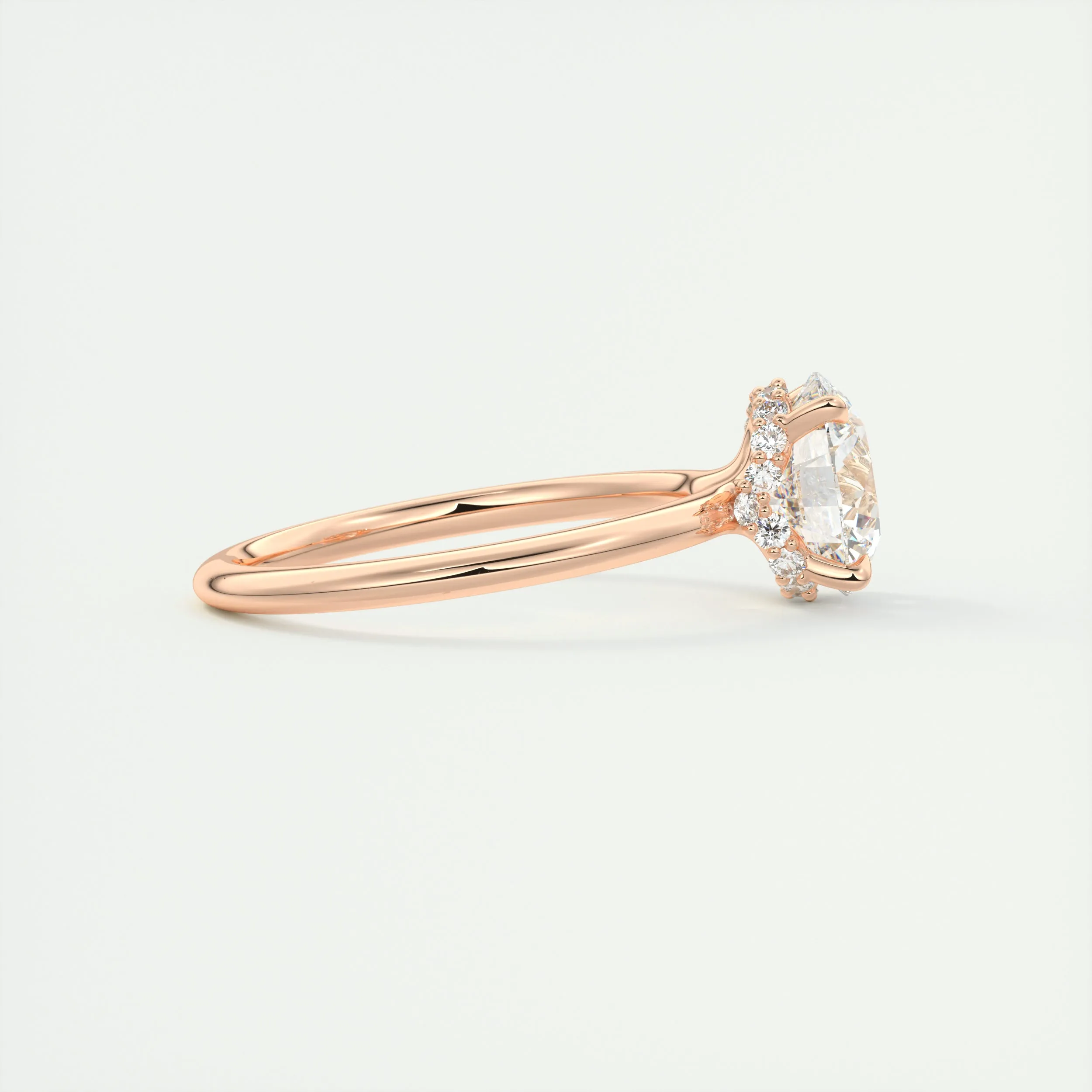 Plunge Hidden Halo | Round