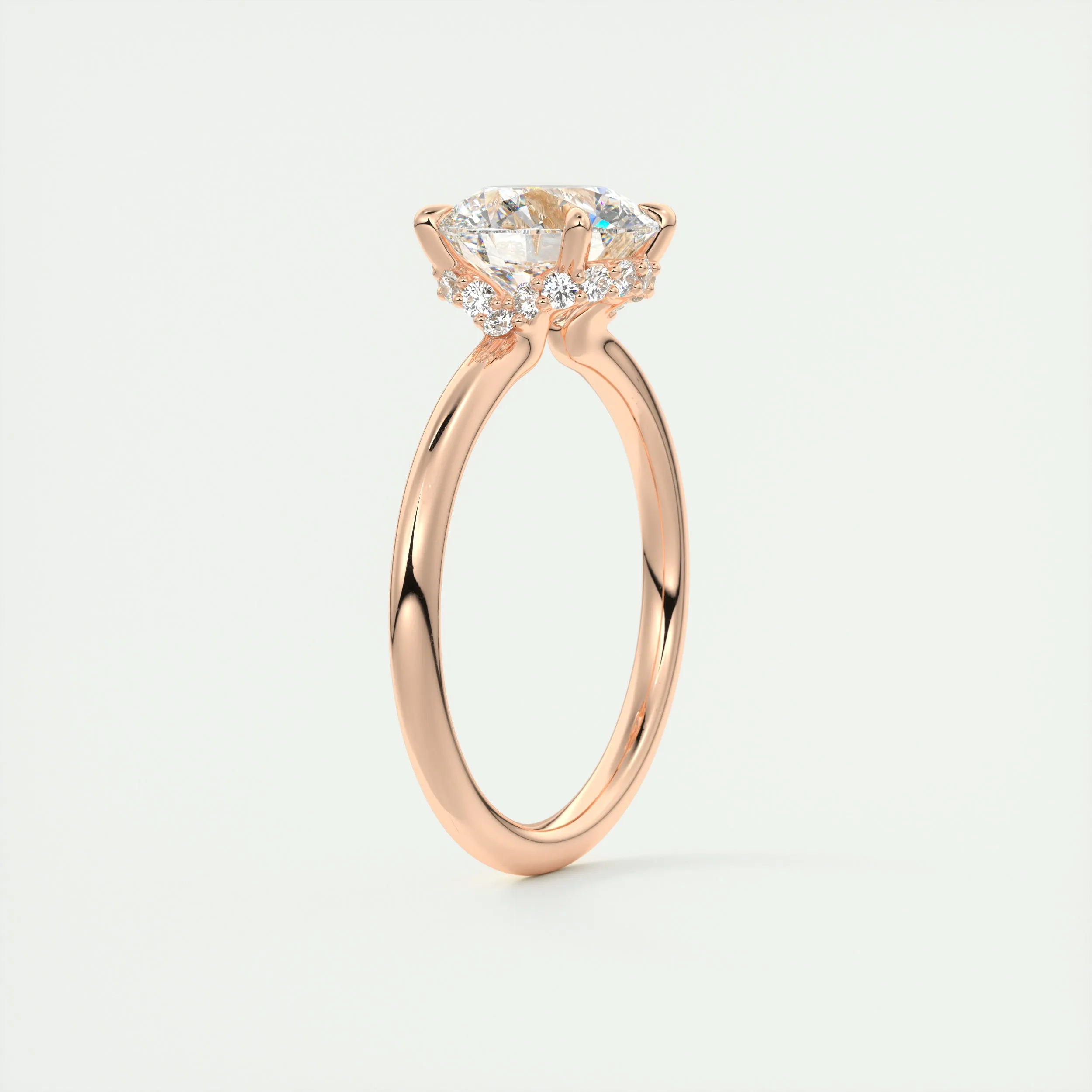 Plunge Hidden Halo | Round