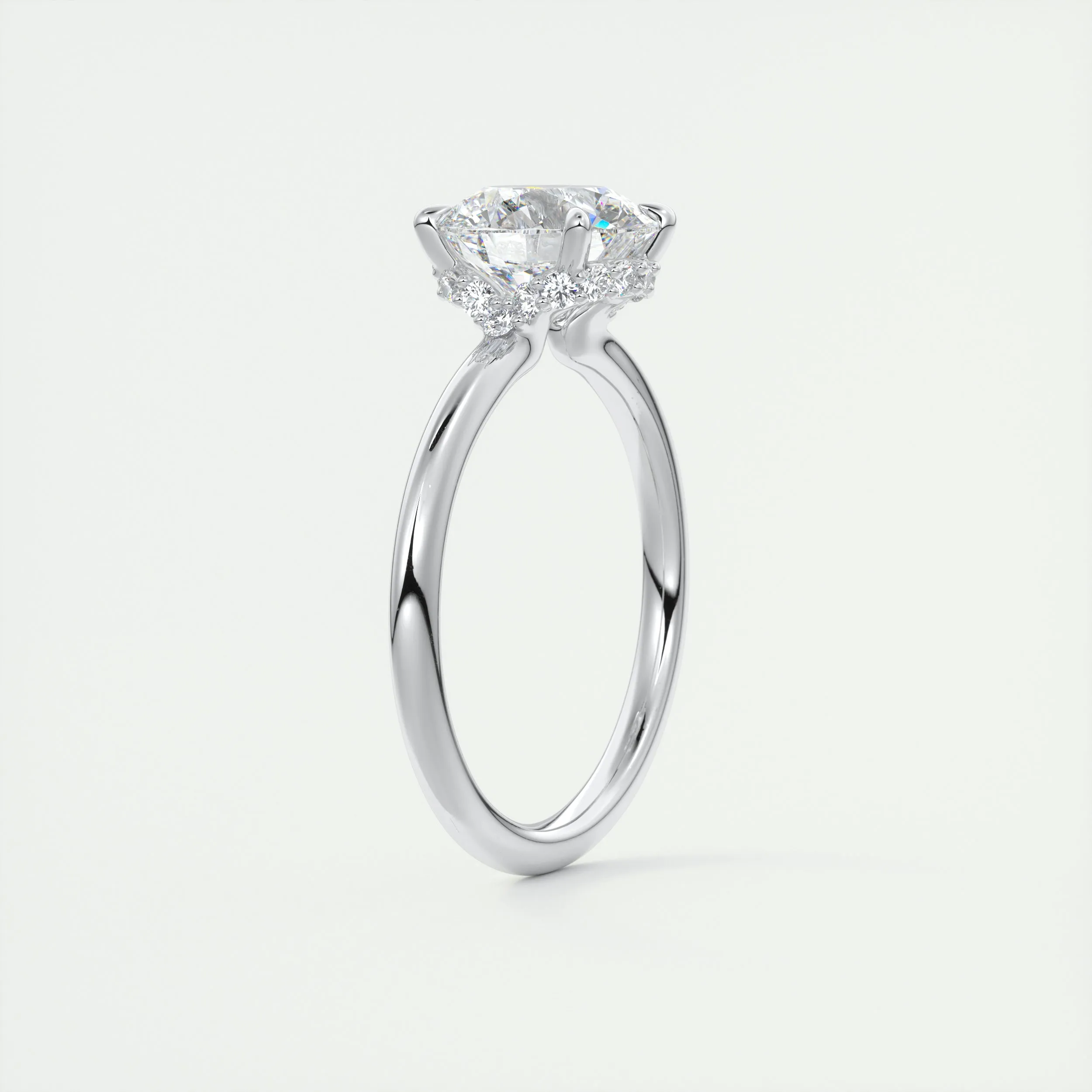 Plunge Hidden Halo | Round