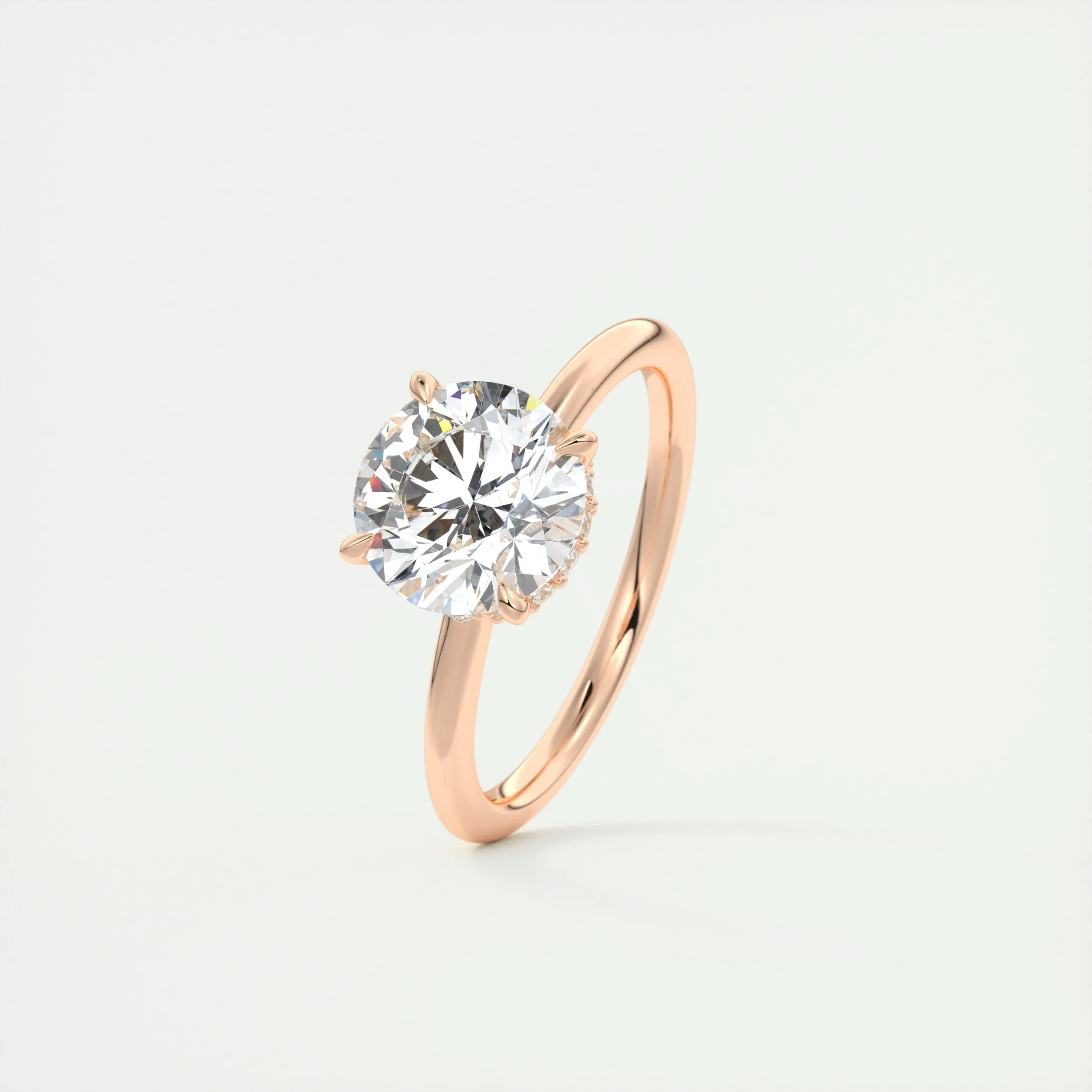Plunge Hidden Halo | Round