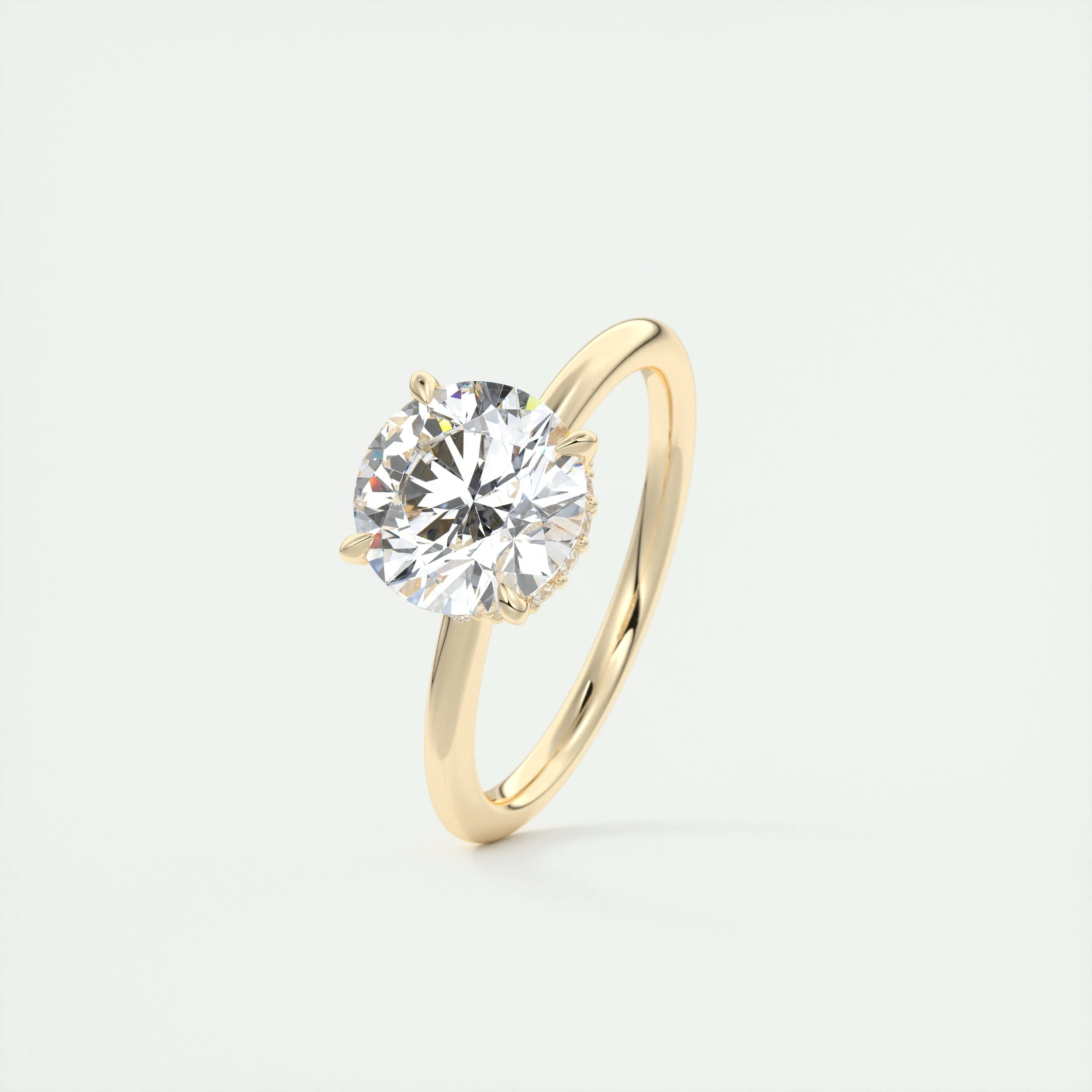 Plunge Hidden Halo | Round