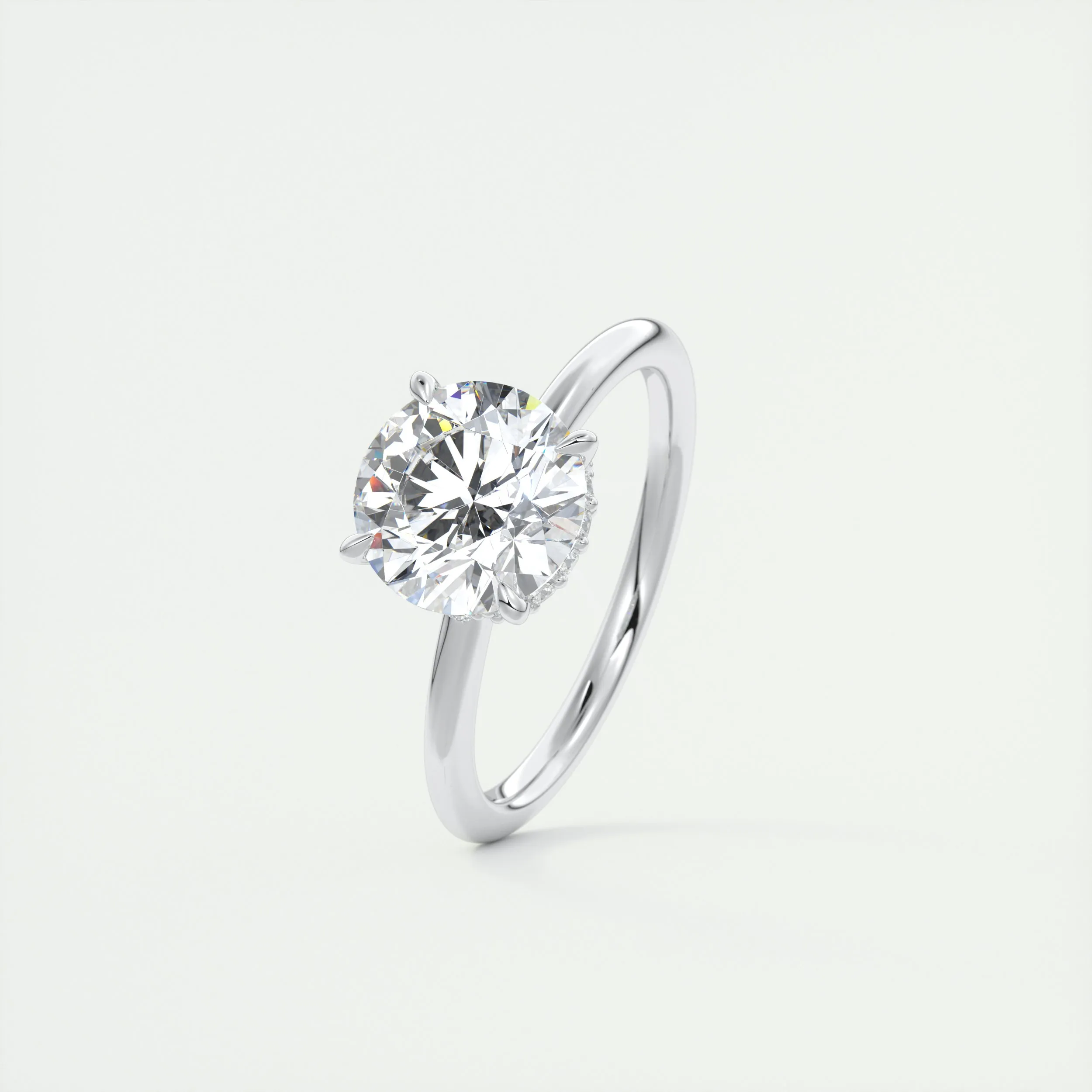 Plunge Hidden Halo | Round