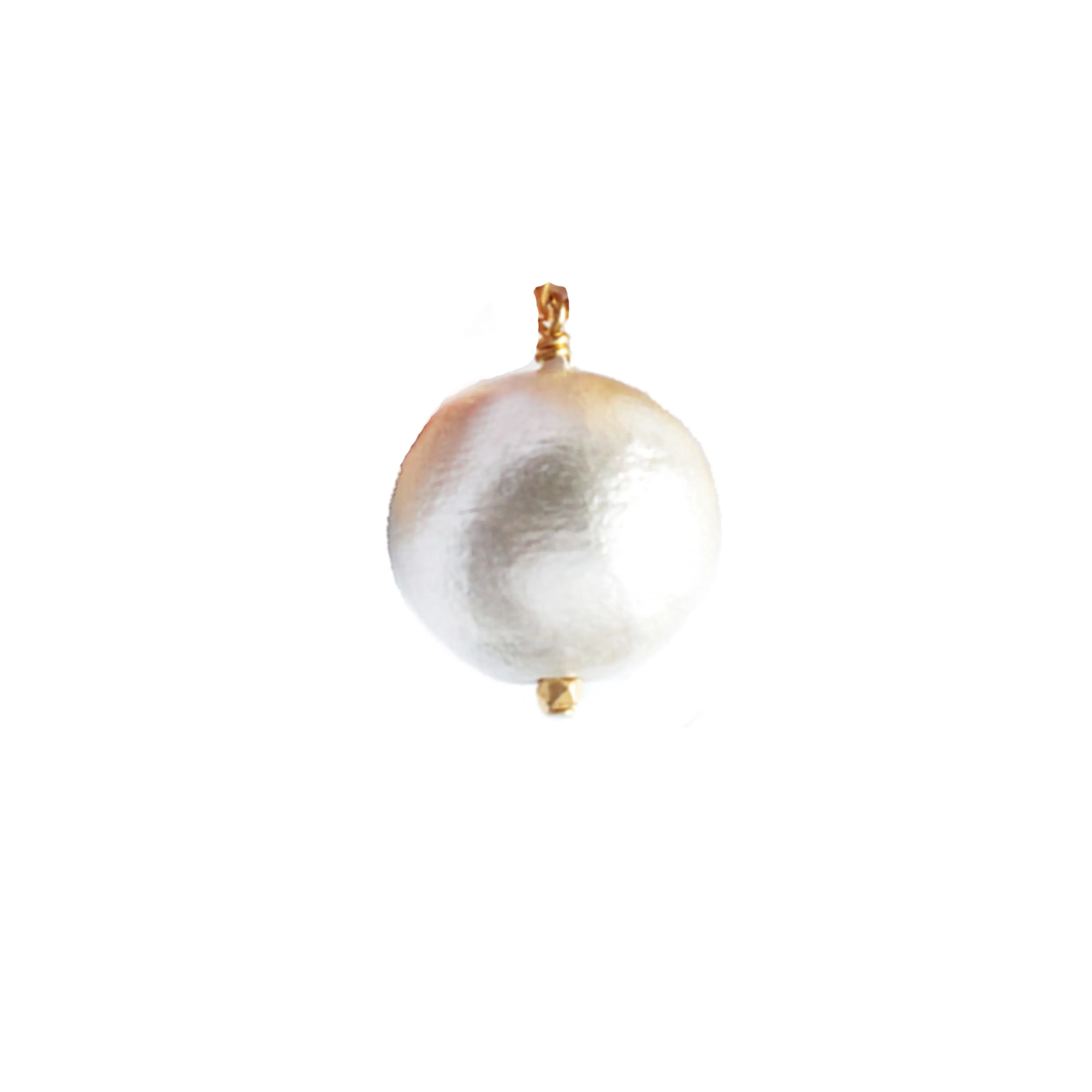 Pre-Pack - Gold Medium Cotton Pearl Charms (WS)