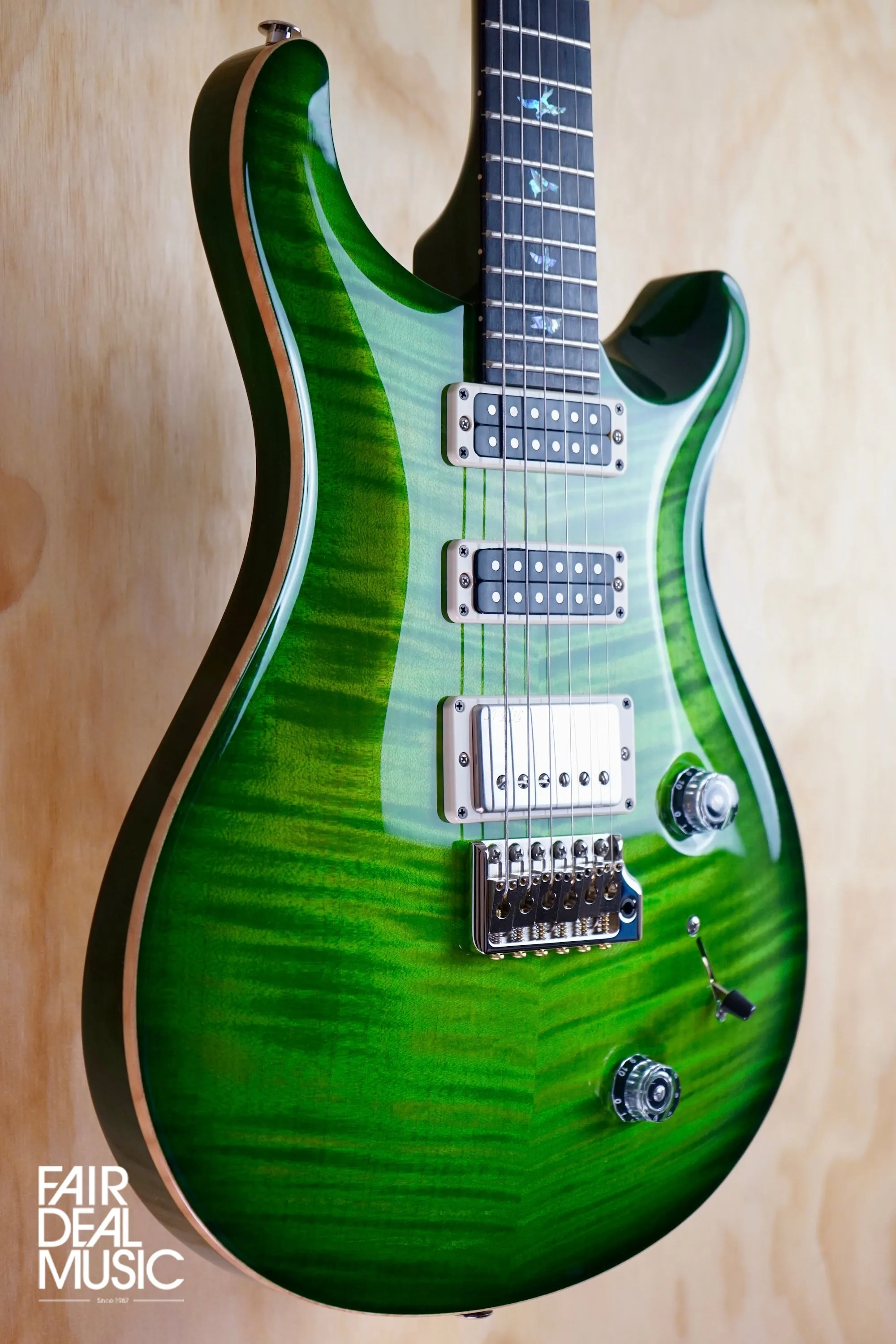 PRS 10 Top Wood Library Studio, Eriza Verde