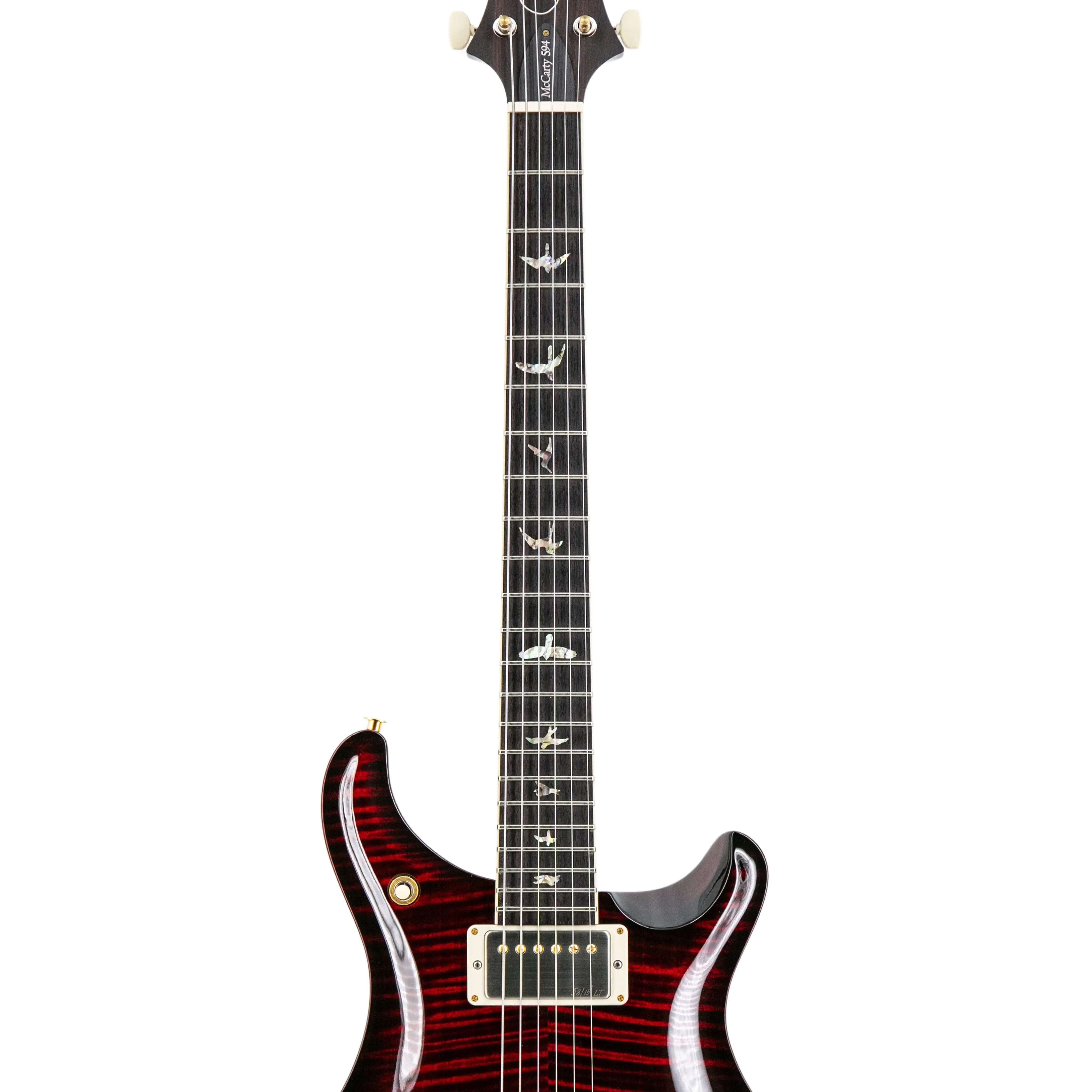 PRS McCarty 594 10-Top Electric Guitar, Custom Color, Orange Tiger
