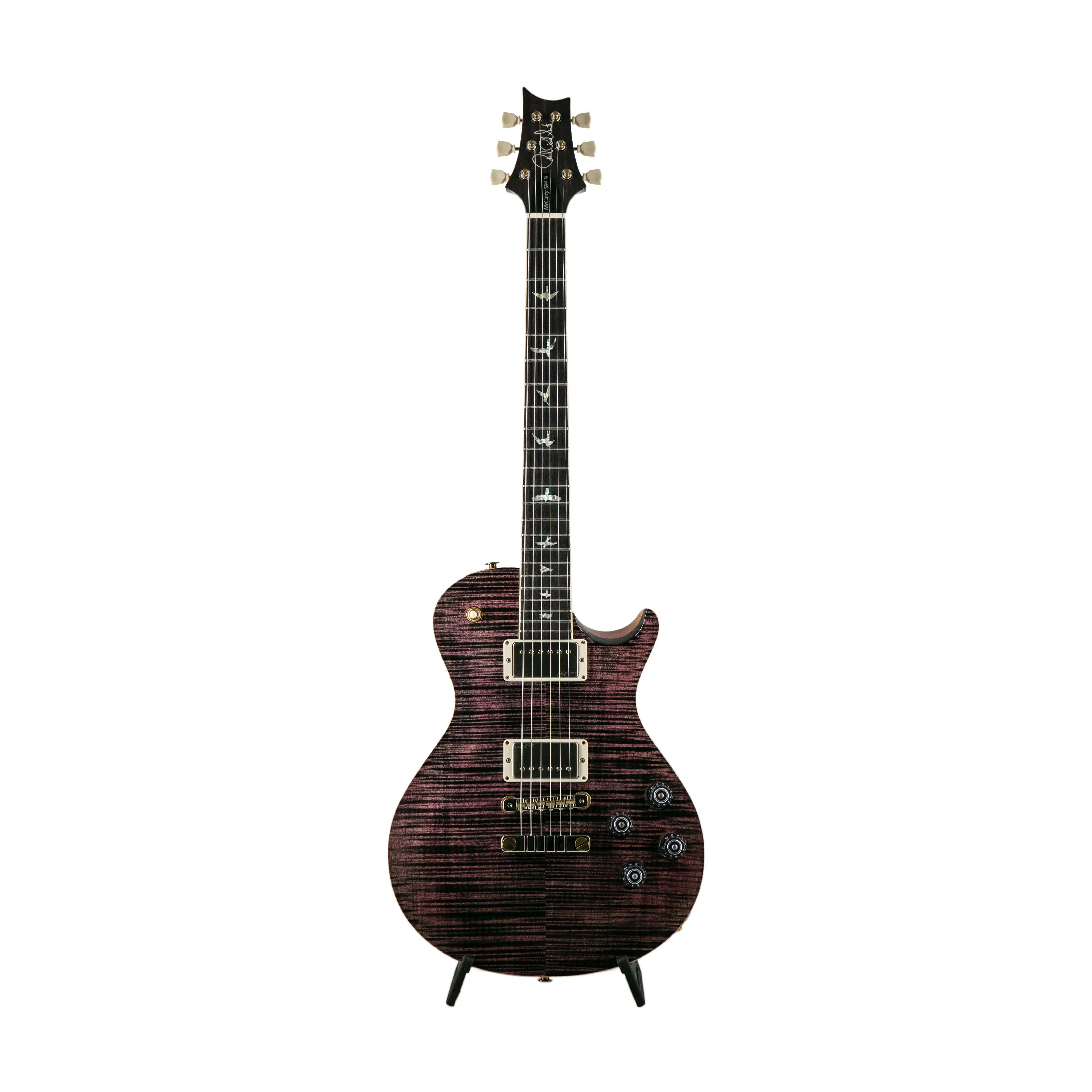 PRS McCarty Singlecut 594 10-Top Electric Guitar w/Bag, Purple Iris