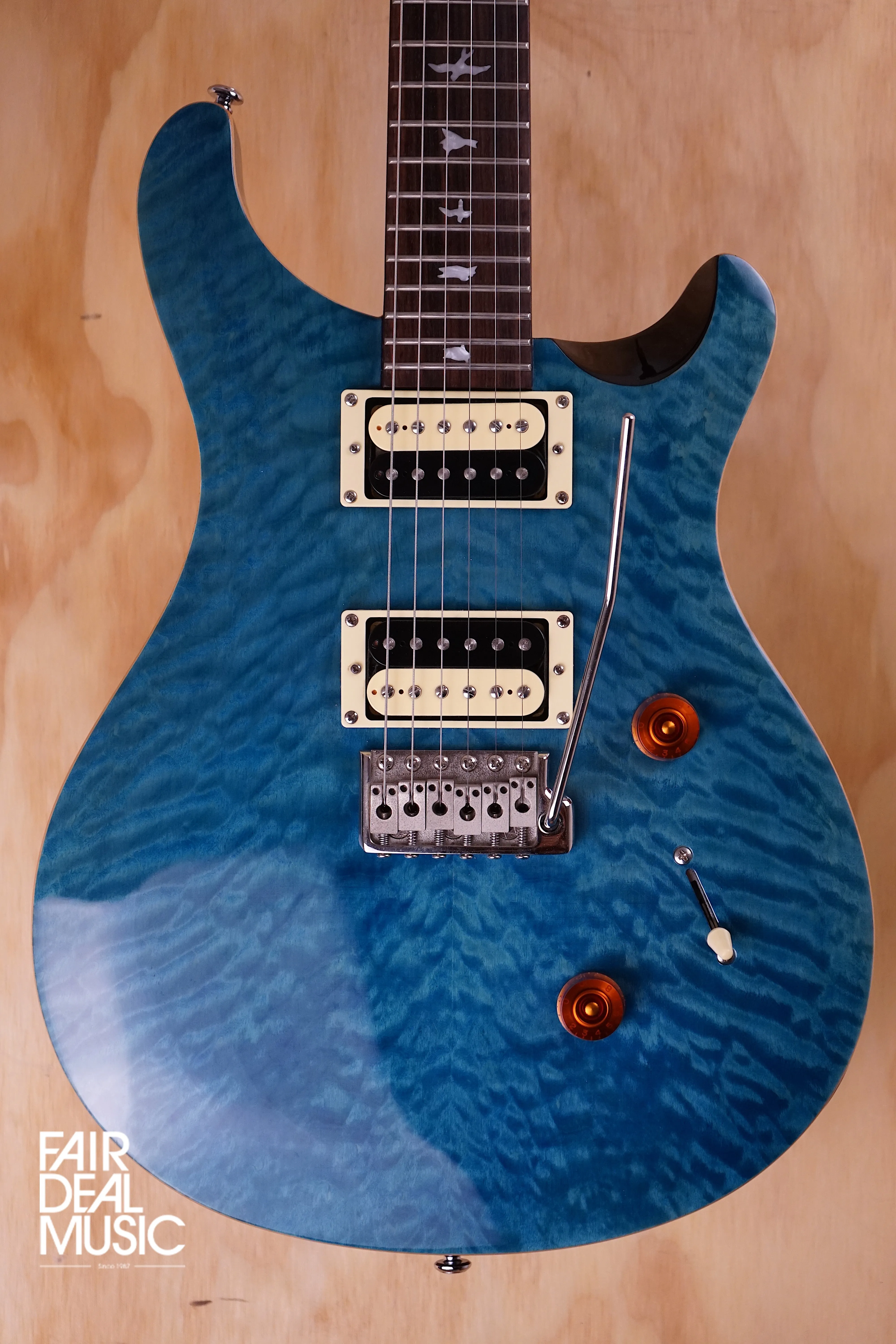 PRS SE Custom 24 Aqua, USED