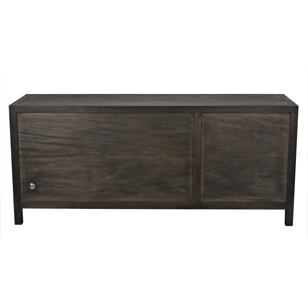 Quadrant 3 Door Sideboard, Ebony Walnut