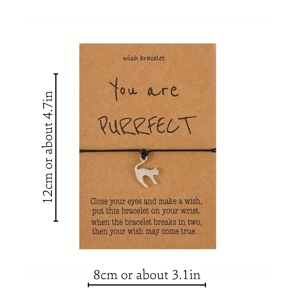 "You Are Purrfect" Bracelet