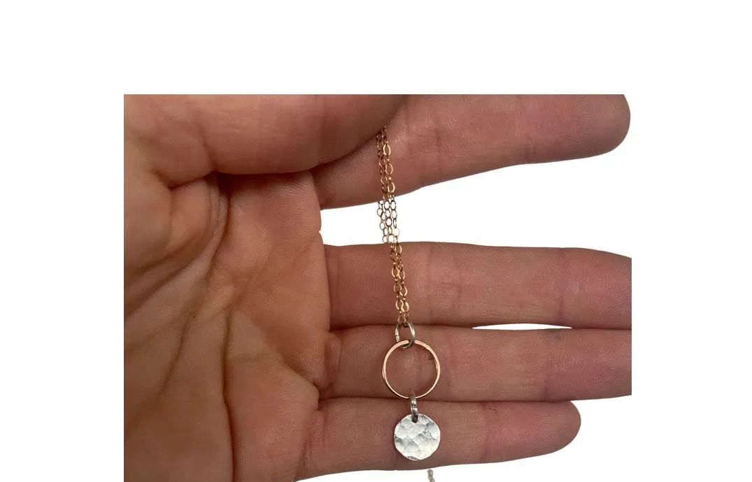 Rainey Mixed Metal Charm Necklace
