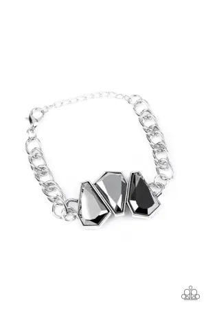 Raw Radiance - Silver Bracelet