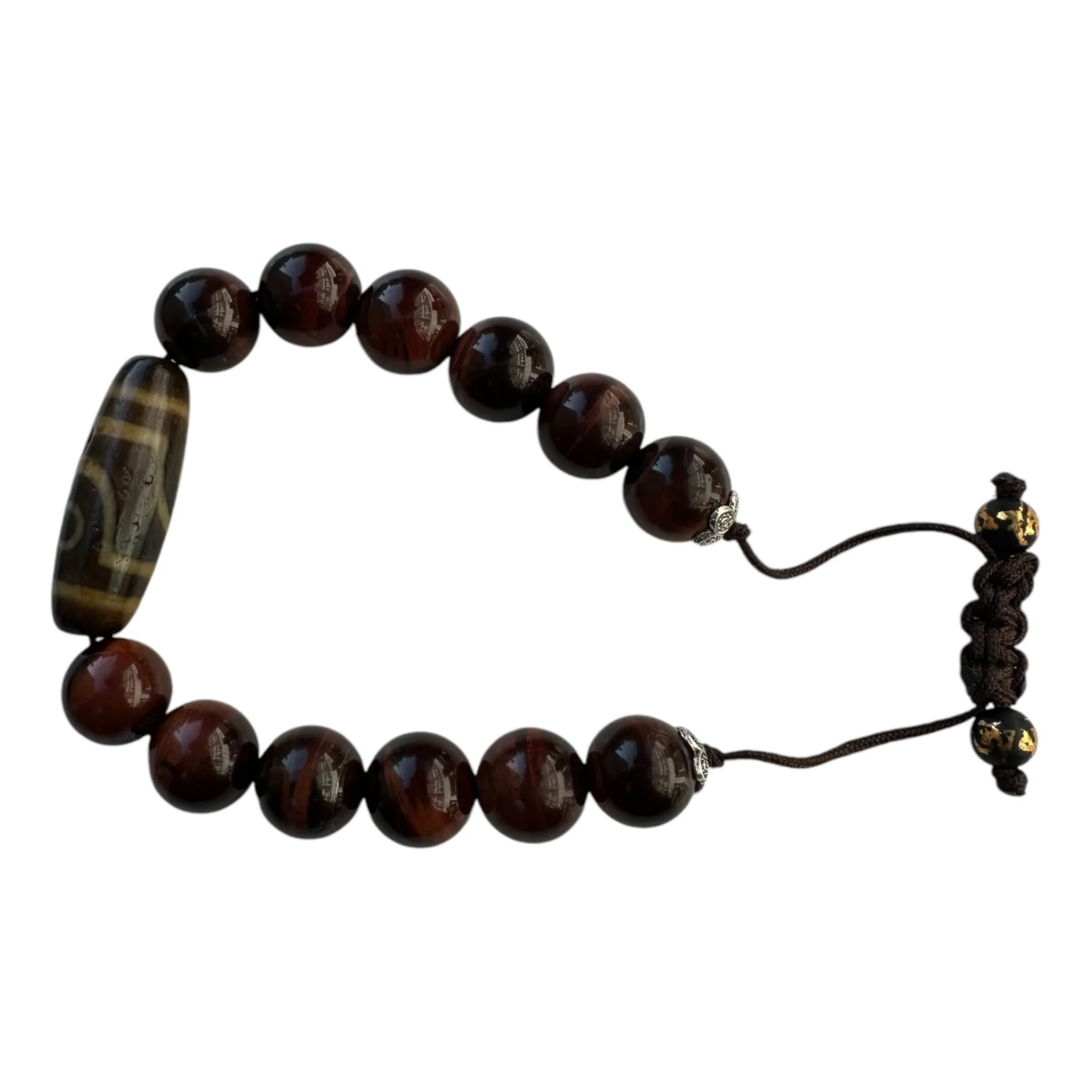 Red Tiger Eye Adjustable bracelet