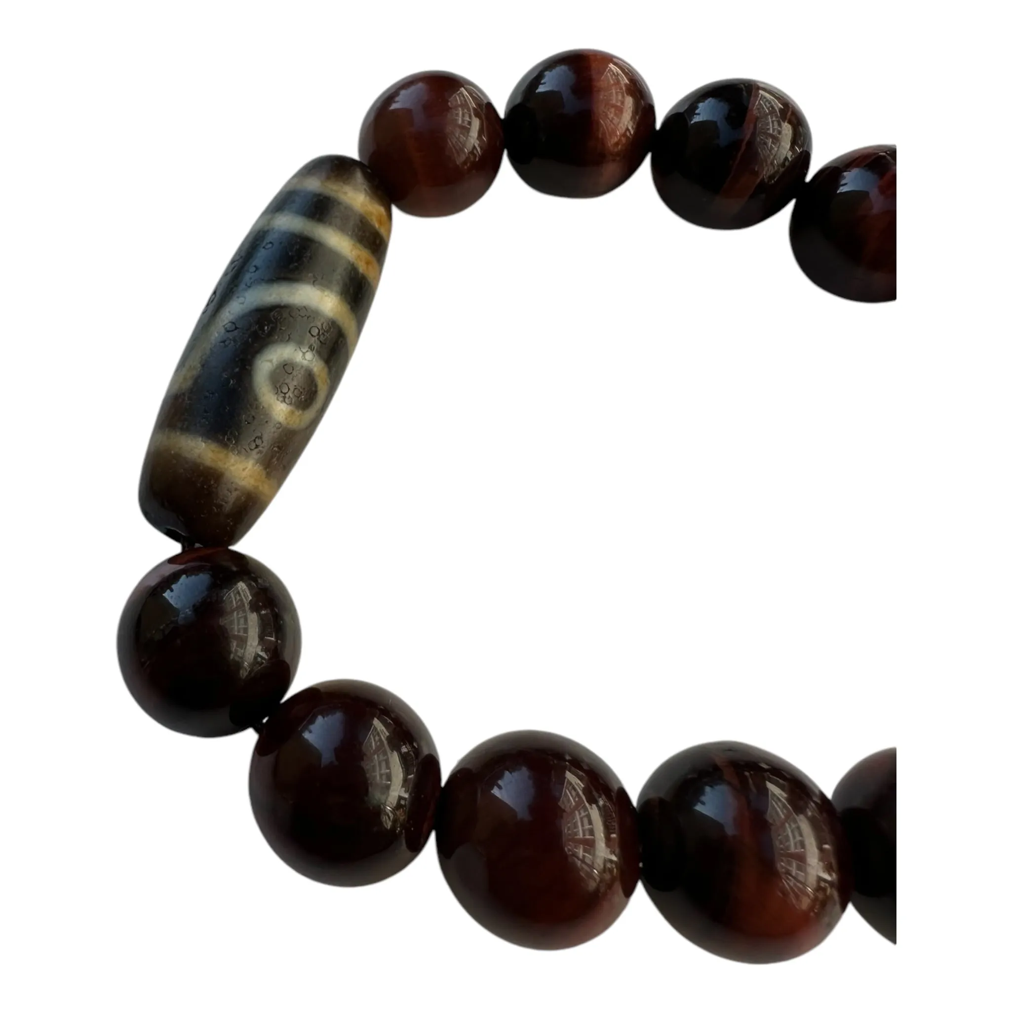 Red Tiger Eye Adjustable bracelet