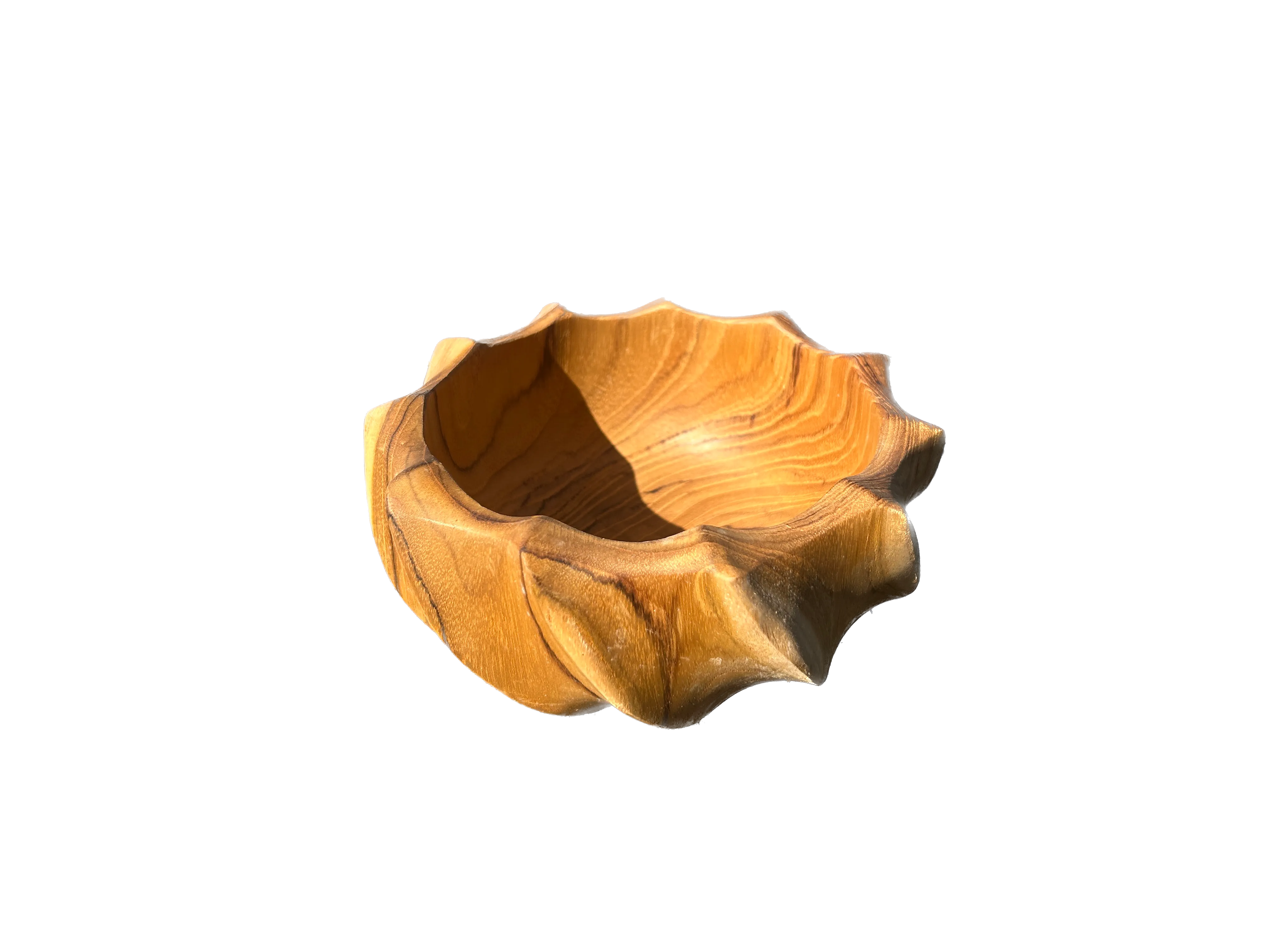 Ripple Teak Bowls