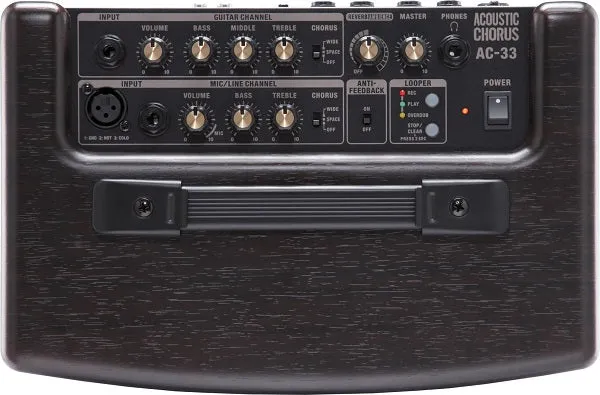 Roland AC-33 Acoustic Chorus Amplifier - Rosewood Finish