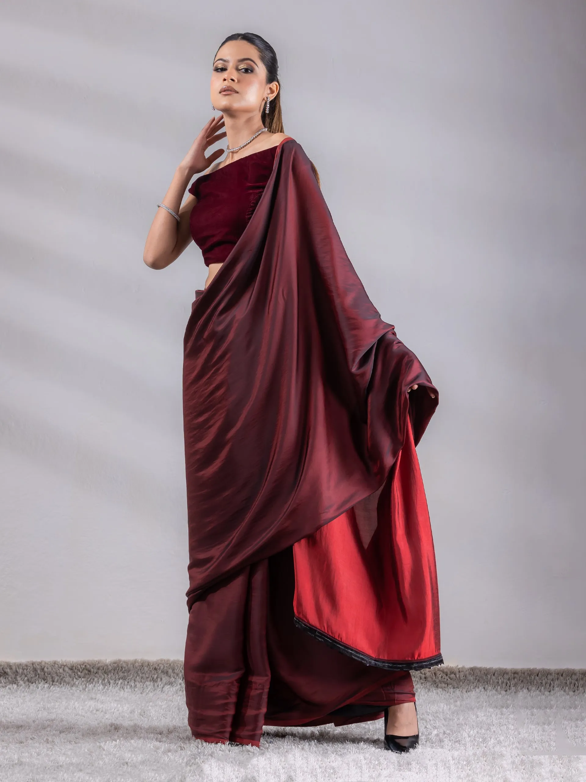 Rosewood Saree